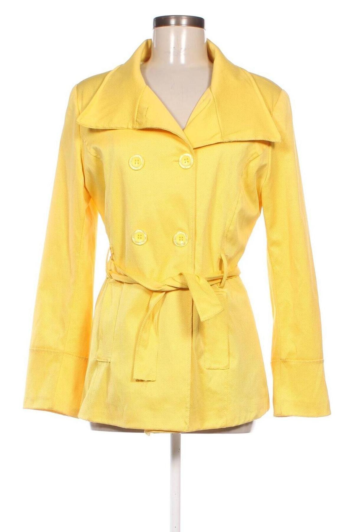 Dámský kabát , Velikost XL, Barva Žlutá, Cena  809,00 Kč