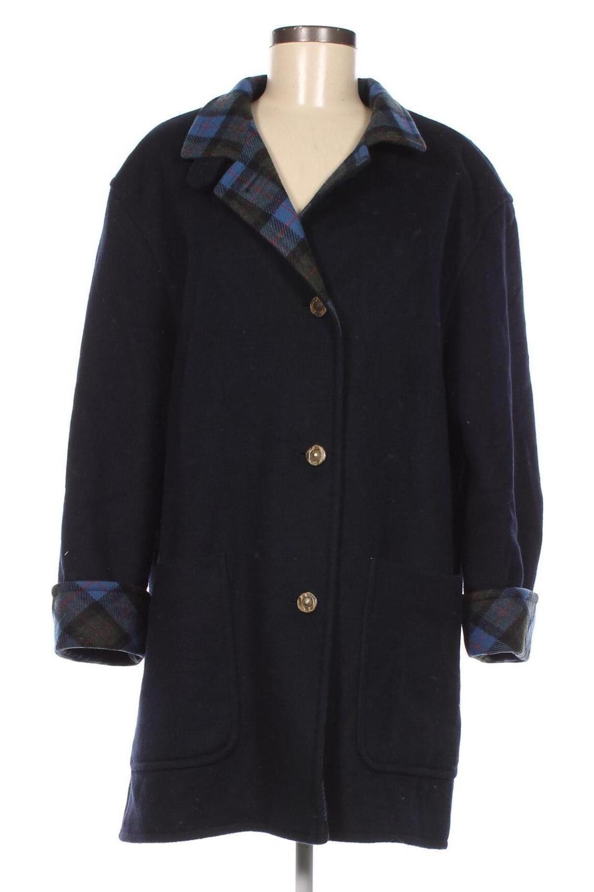 Dámský kabát , Velikost M, Barva Modrá, Cena  870,00 Kč