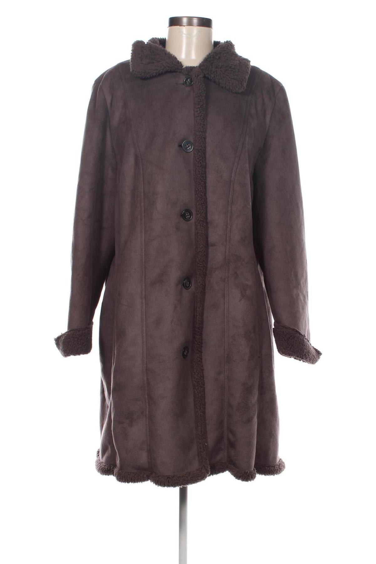 Palton de femei, Mărime L, Culoare Gri, Preț 123,19 Lei