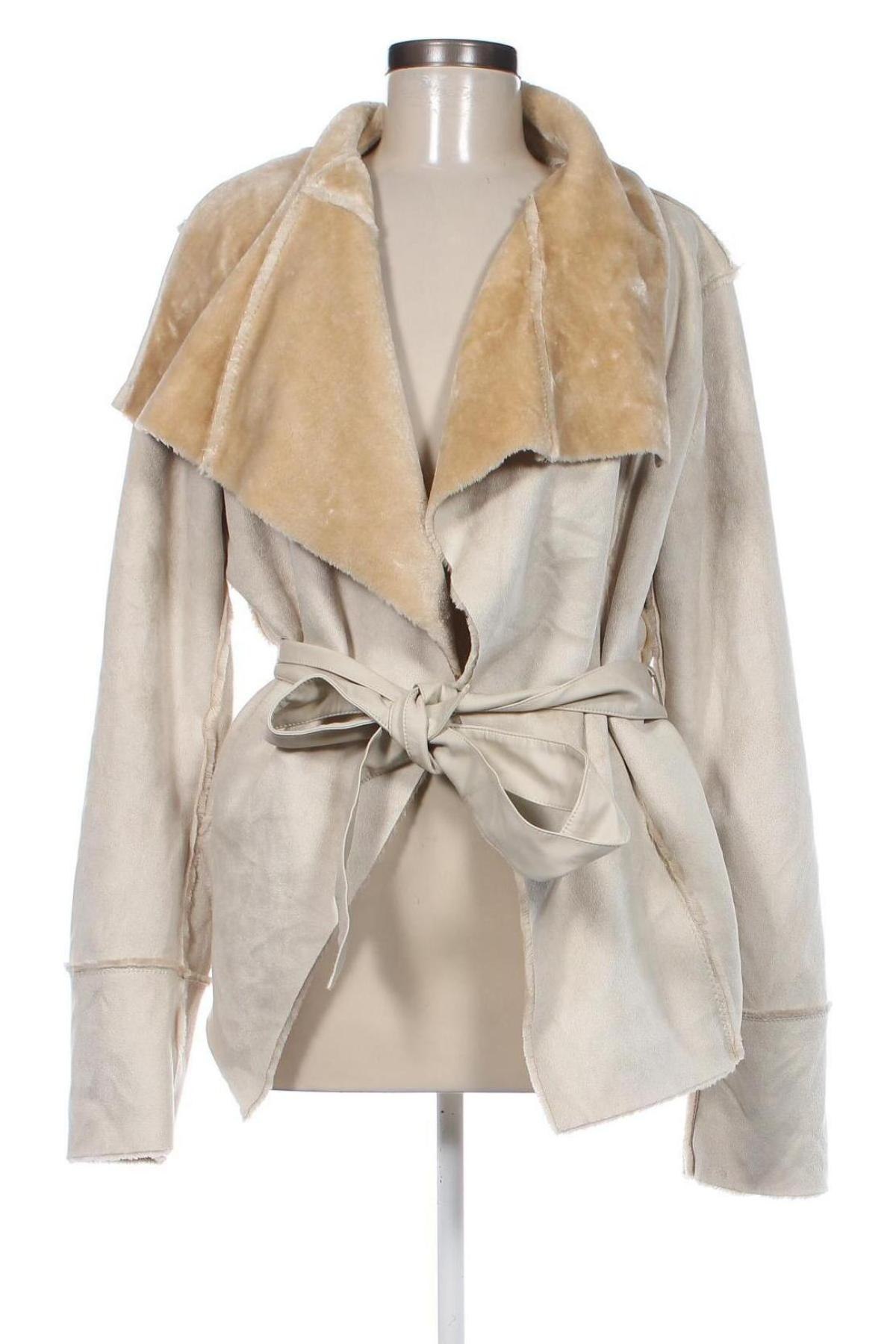Γυναικείο παλτό Bel&Bo, Μέγεθος XL, Χρώμα  Μπέζ, Τιμή 35,74 €