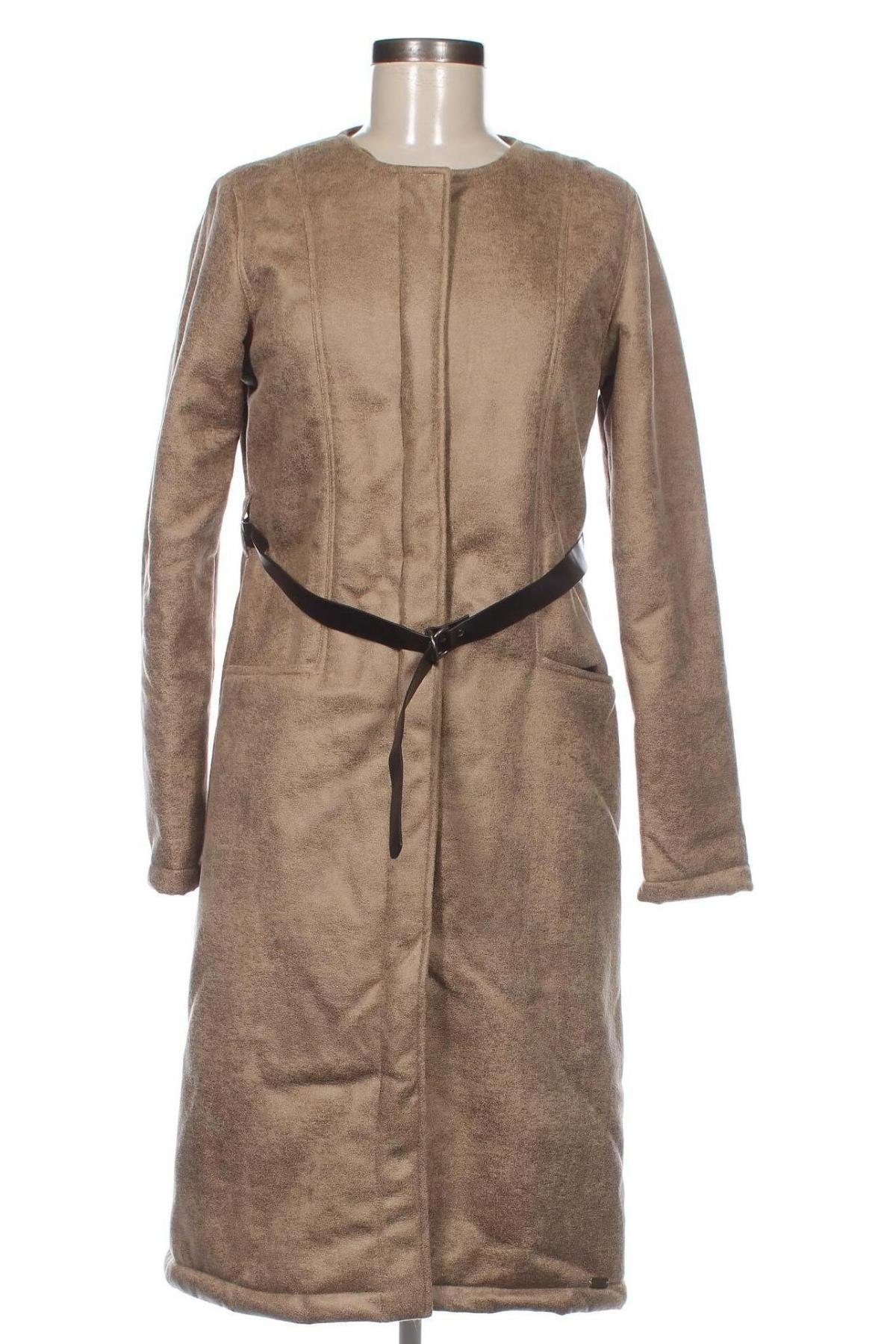 Дамско палто Bellfield, Размер S, Цвят Бежов, Цена 75,60 лв.