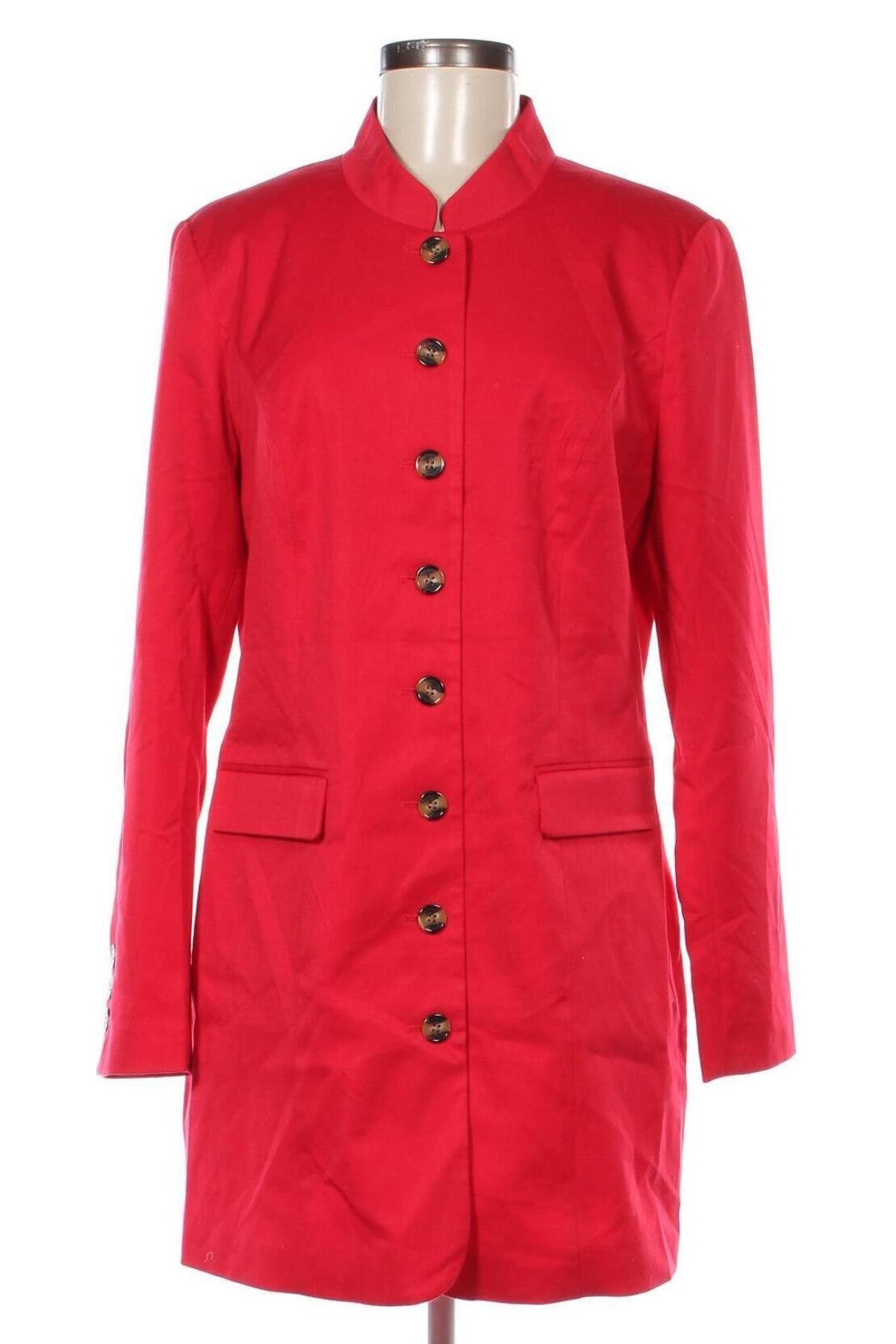 Γυναικείο παλτό Bpc Bonprix Collection, Μέγεθος L, Χρώμα Κόκκινο, Τιμή 21,77 €