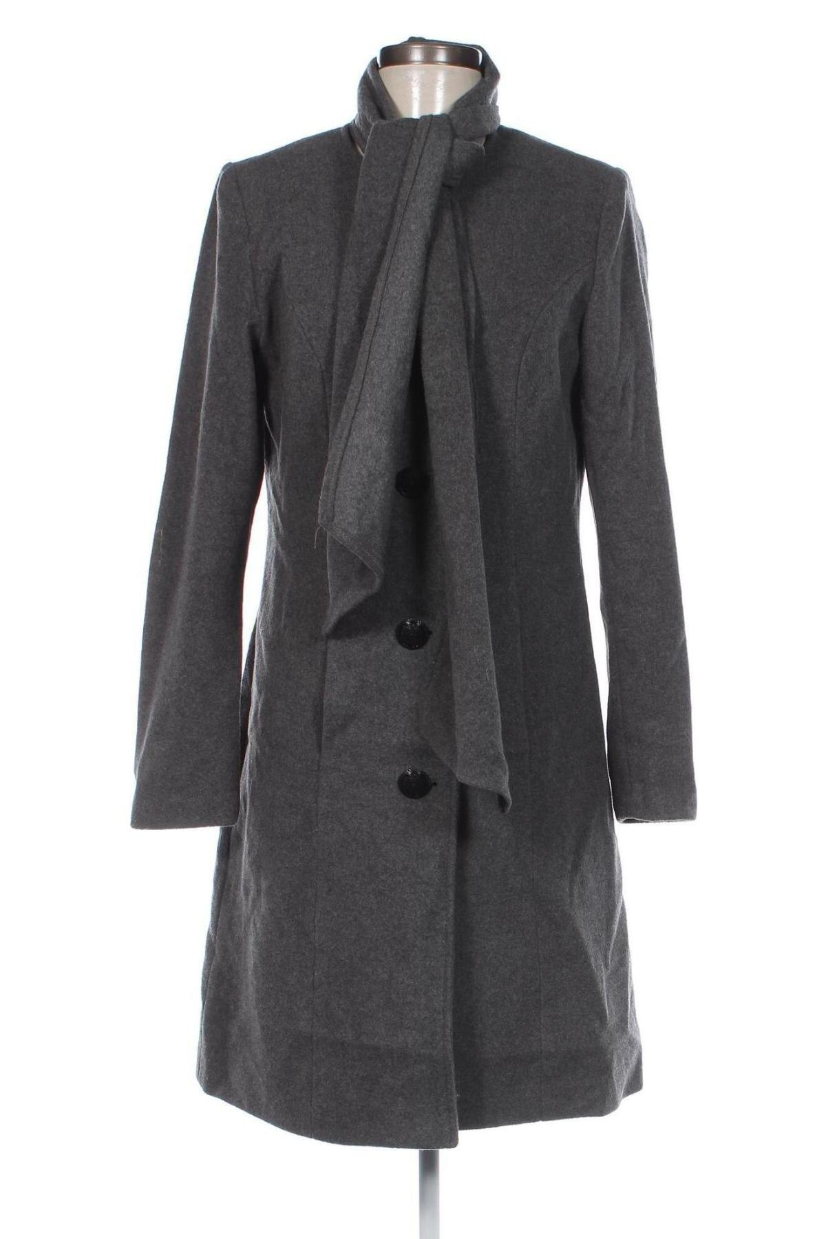 Γυναικείο παλτό Bpc Bonprix Collection, Μέγεθος M, Χρώμα Γκρί, Τιμή 33,76 €