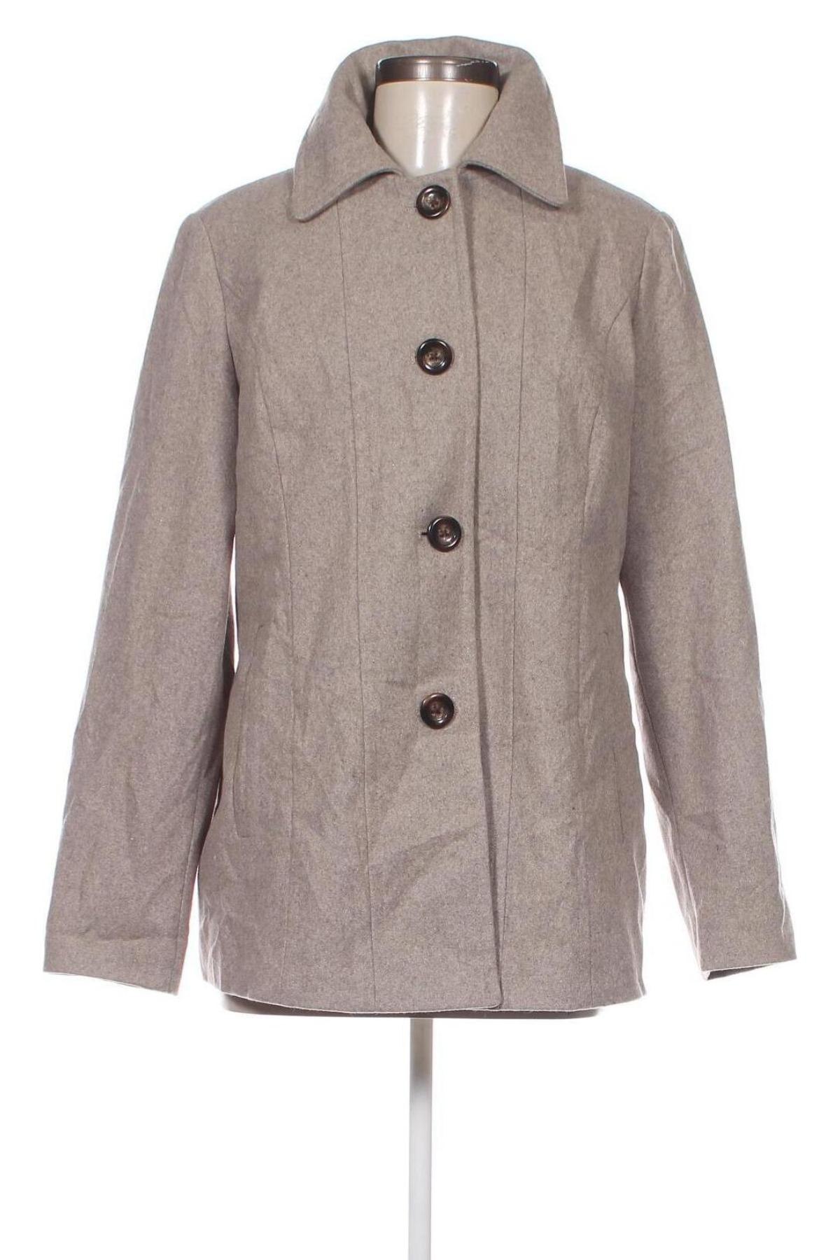 Дамско палто Croft & Barrow, Размер M, Цвят Сив, Цена 29,96 лв.