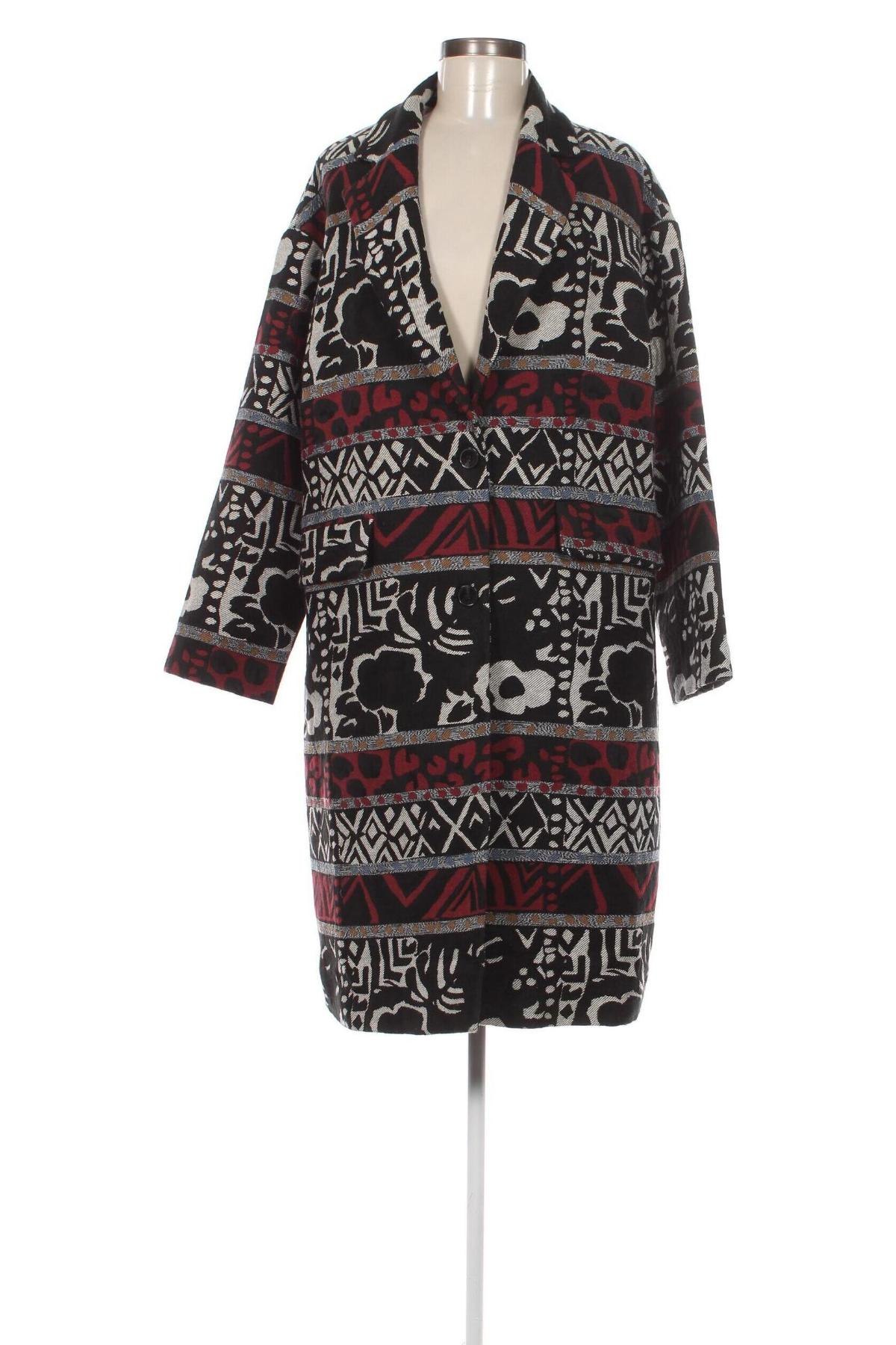 Γυναικείο παλτό Desigual, Μέγεθος M, Χρώμα Πολύχρωμο, Τιμή 78,08 €