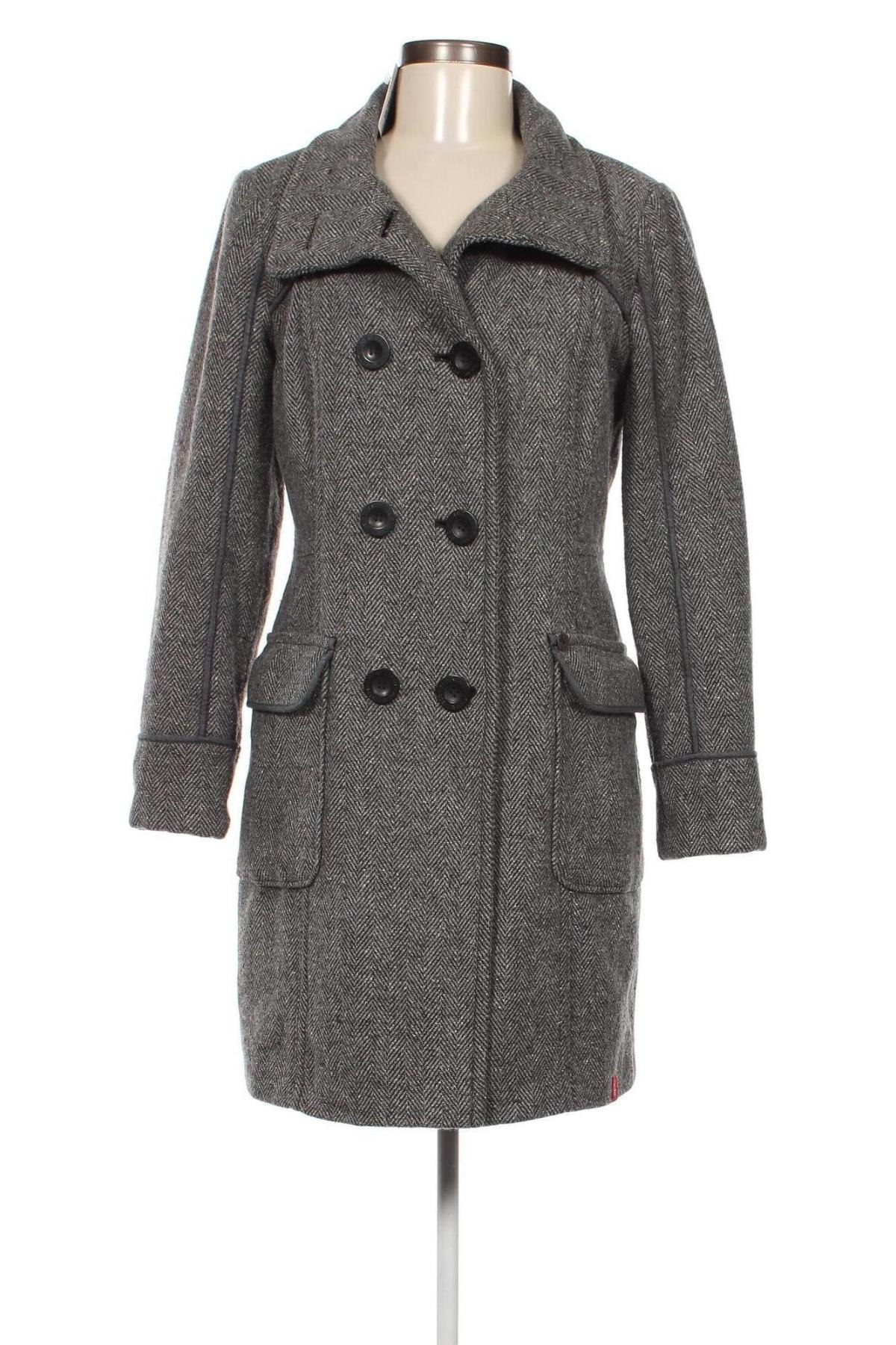 Дамско палто Edc By Esprit, Размер M, Цвят Син, Цена 29,81 лв.