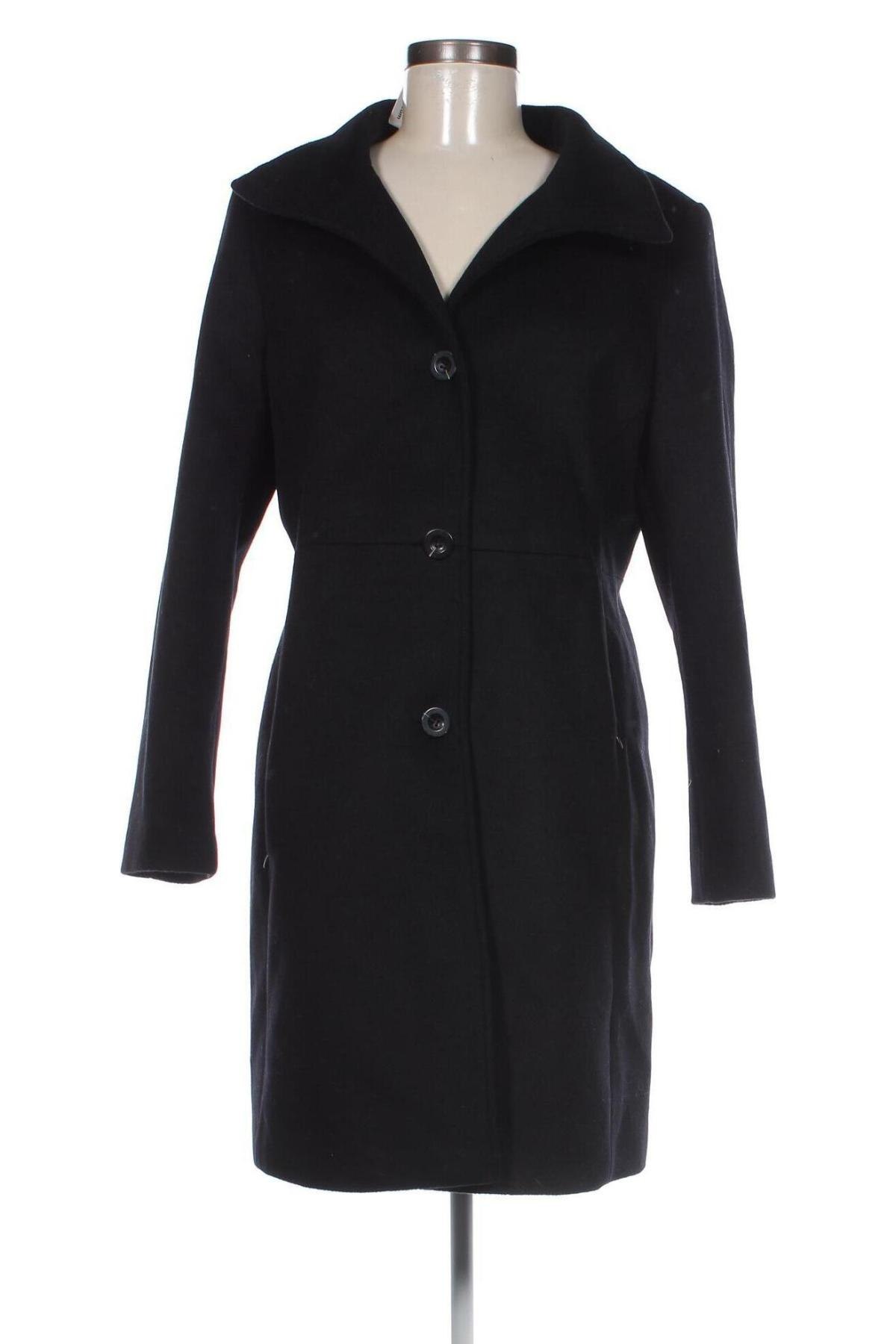 Γυναικείο παλτό Esprit, Μέγεθος L, Χρώμα Μαύρο, Τιμή 88,23 €