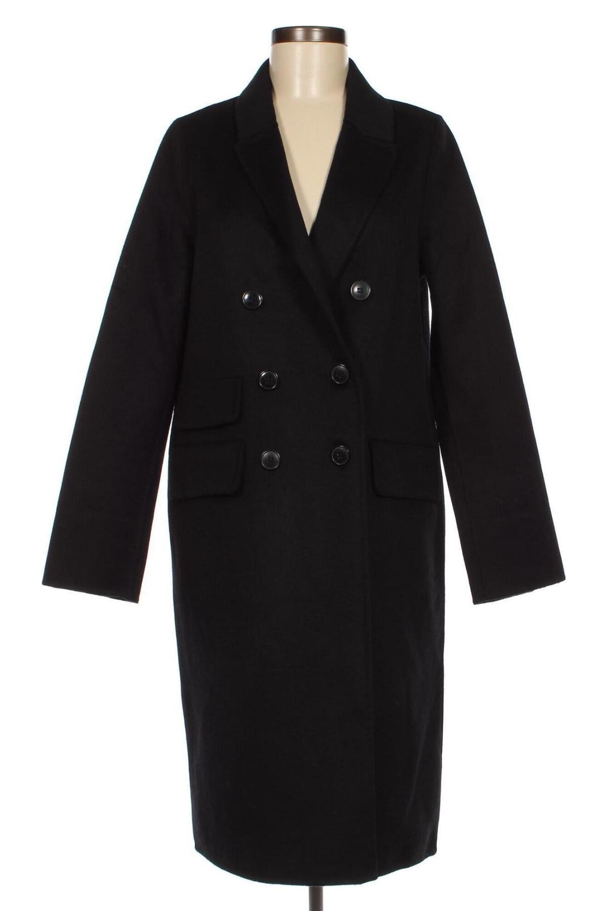 Γυναικείο παλτό Esprit, Μέγεθος S, Χρώμα Μαύρο, Τιμή 99,63 €