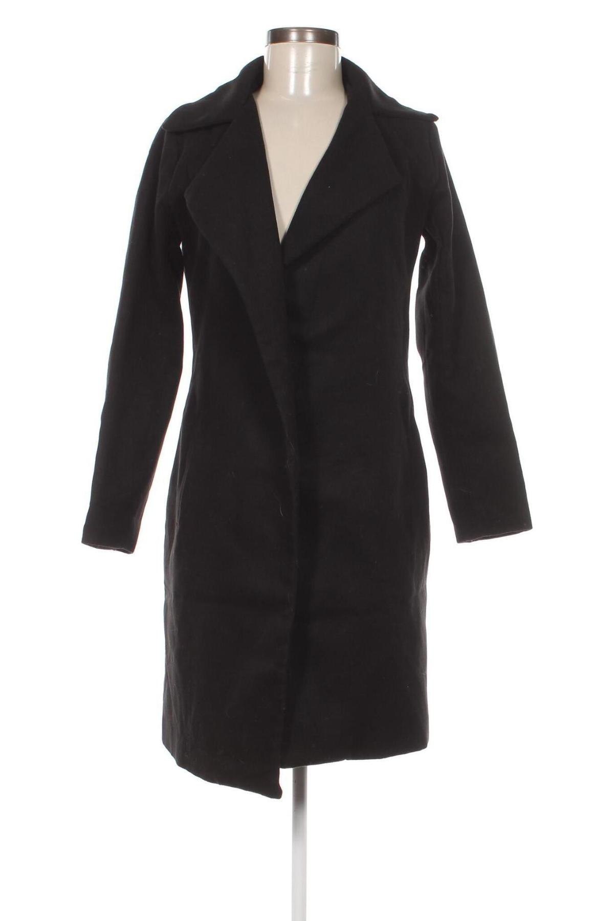 Γυναικείο παλτό Fashion nova, Μέγεθος XS, Χρώμα Μαύρο, Τιμή 26,48 €