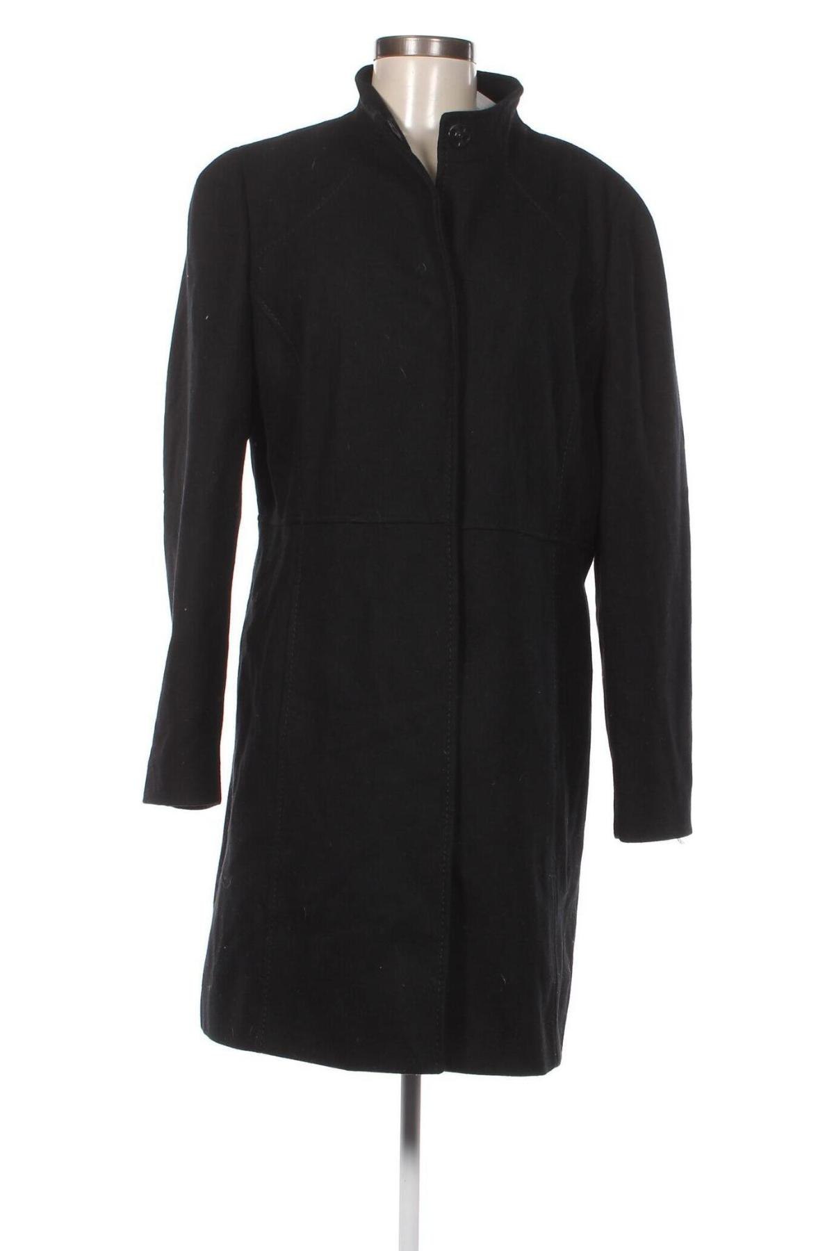 Γυναικείο παλτό Franca Luca, Μέγεθος XL, Χρώμα Μαύρο, Τιμή 12,22 €
