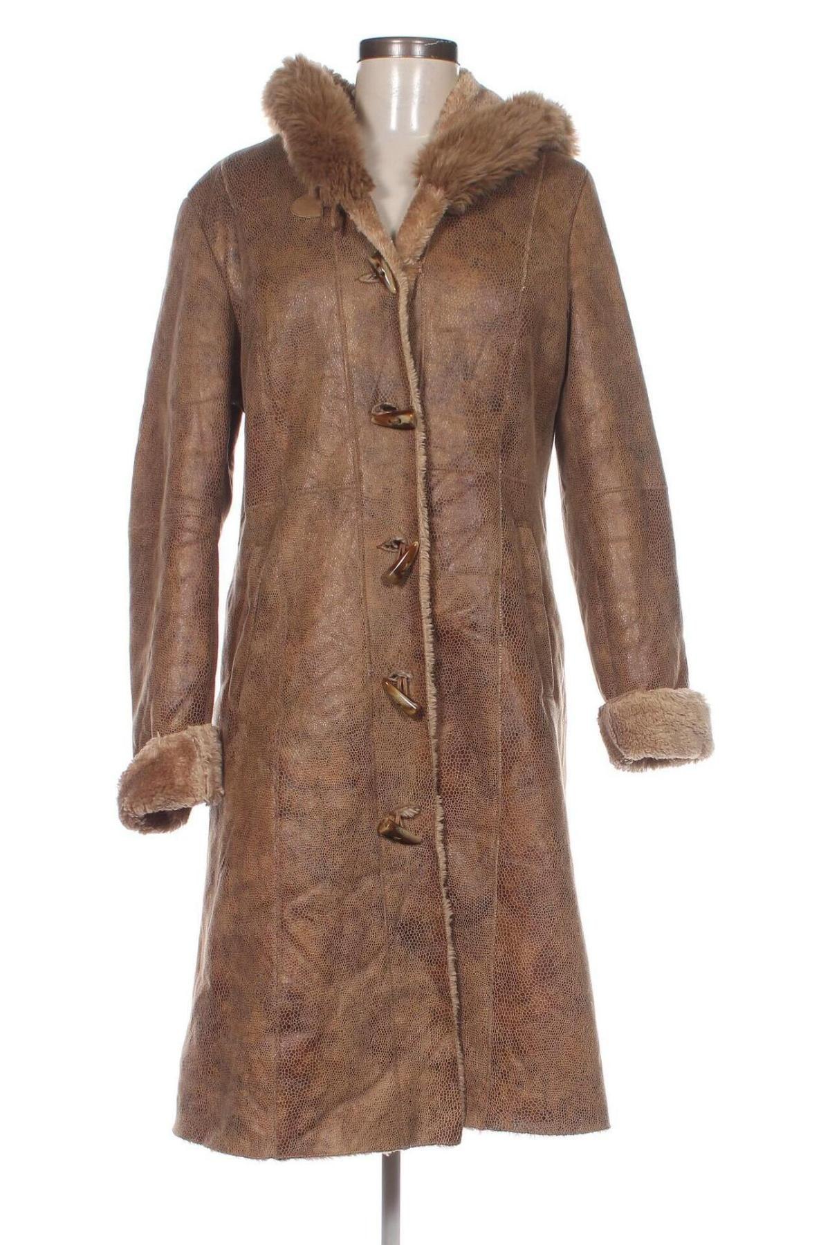 Palton de femei Freda, Mărime M, Culoare Maro, Preț 94,74 Lei
