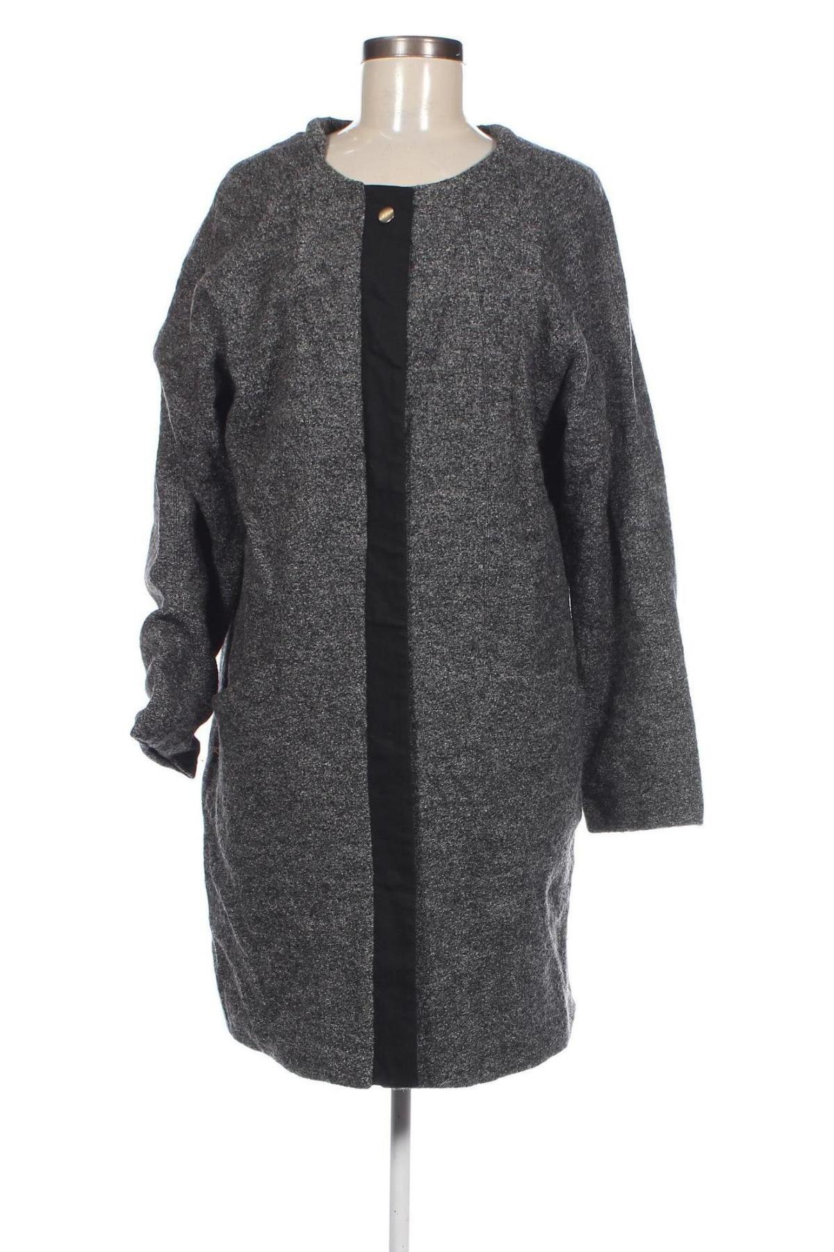 Palton de femei Free Quent, Mărime M, Culoare Gri, Preț 41,45 Lei