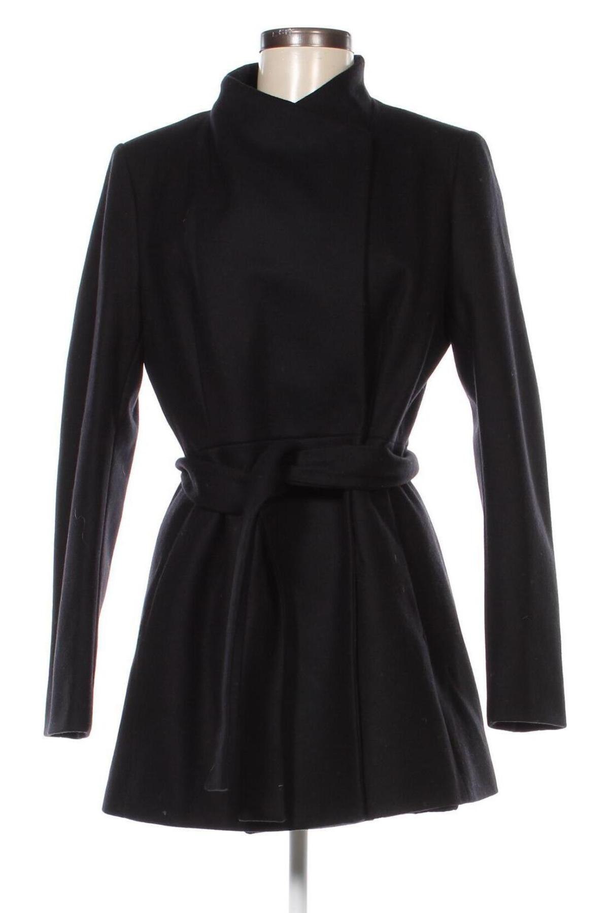 Дамско палто French Connection, Размер M, Цвят Черен, Цена 193,05 лв.