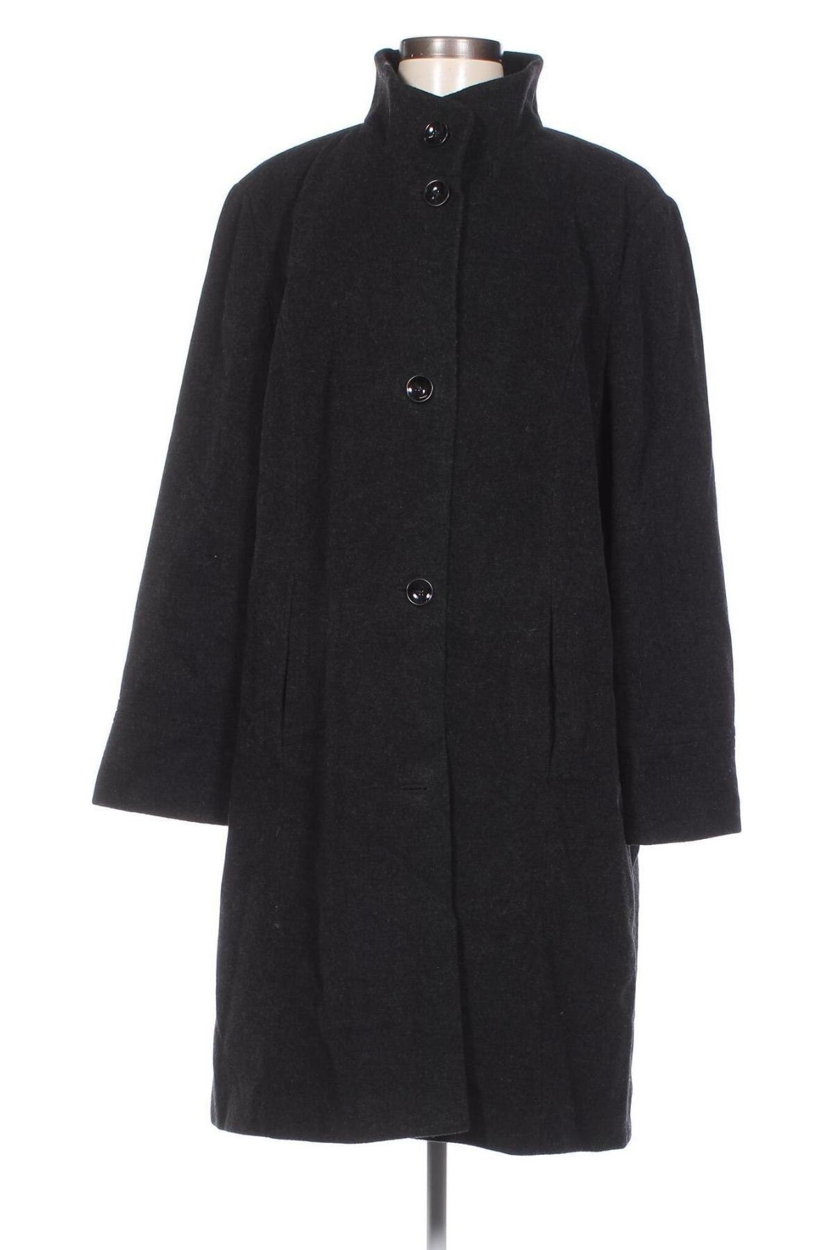 Γυναικείο παλτό Gelco, Μέγεθος L, Χρώμα Γκρί, Τιμή 33,76 €
