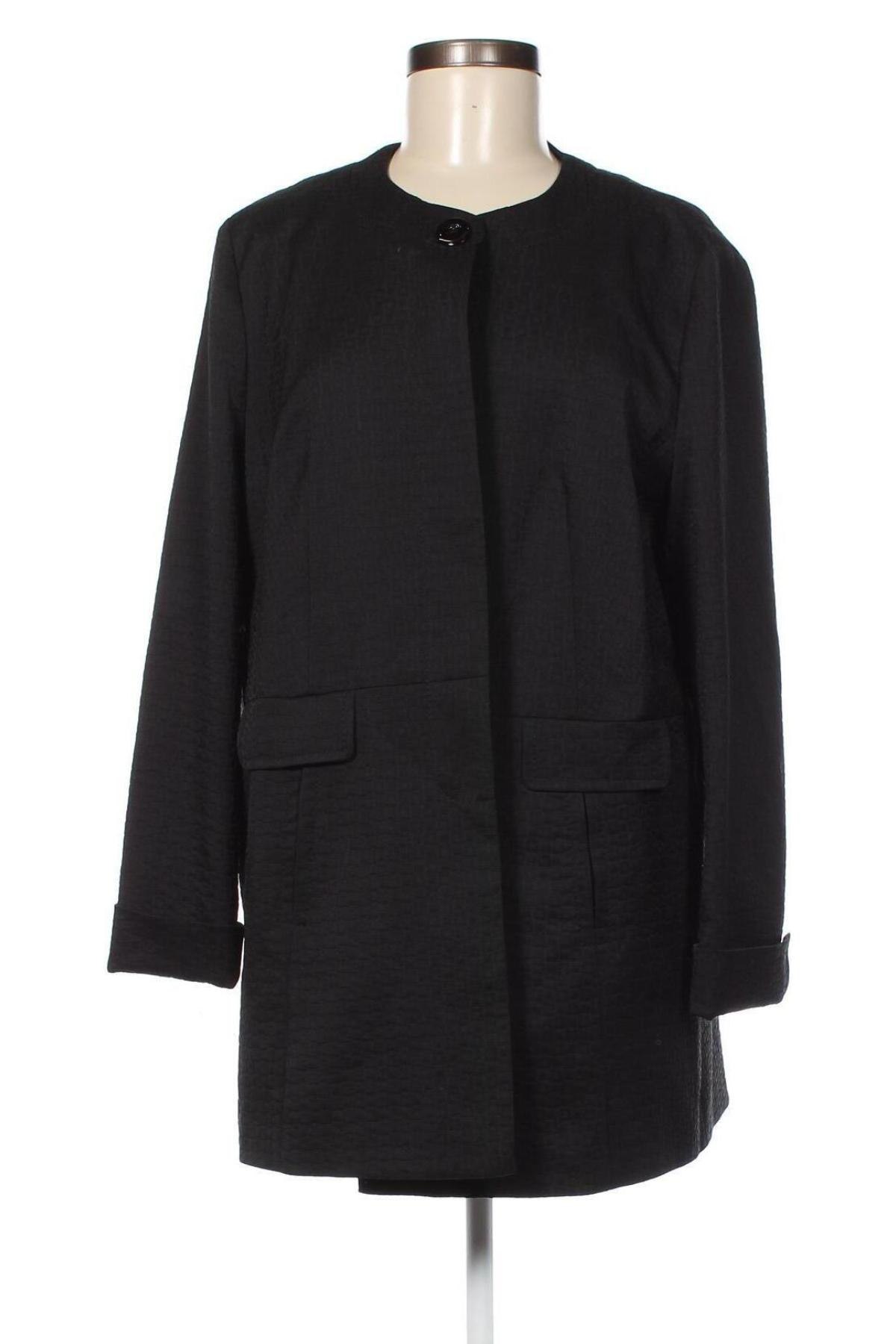 Дамско палто Gerry Weber, Размер L, Цвят Черен, Цена 53,10 лв.