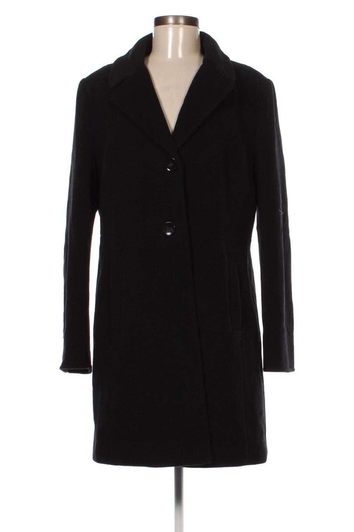Γυναικείο παλτό Gerry Weber, Μέγεθος L, Χρώμα Μαύρο, Τιμή 35,91 €