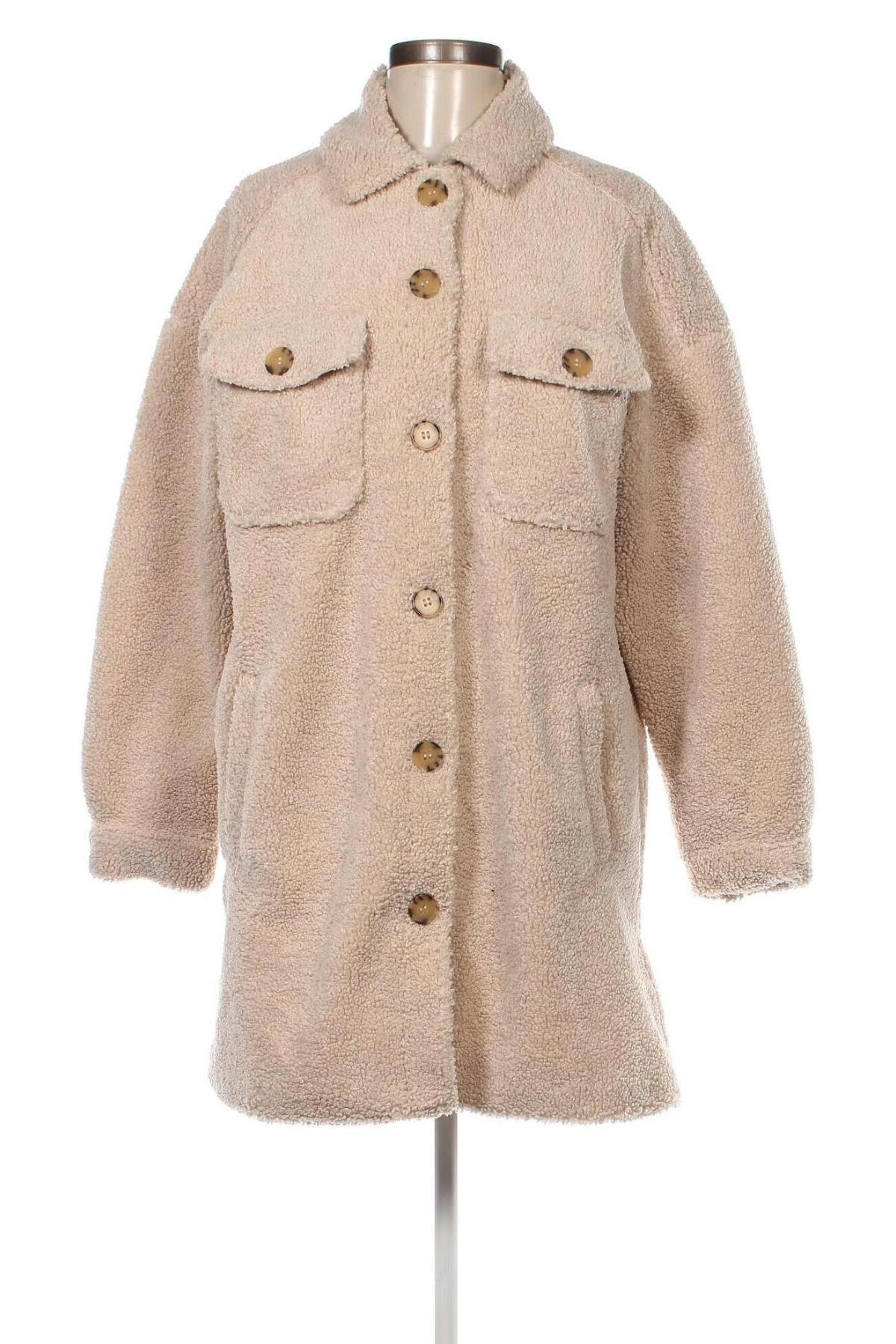 Дамско палто Gina, Размер M, Цвят Бежов, Цена 44,94 лв.