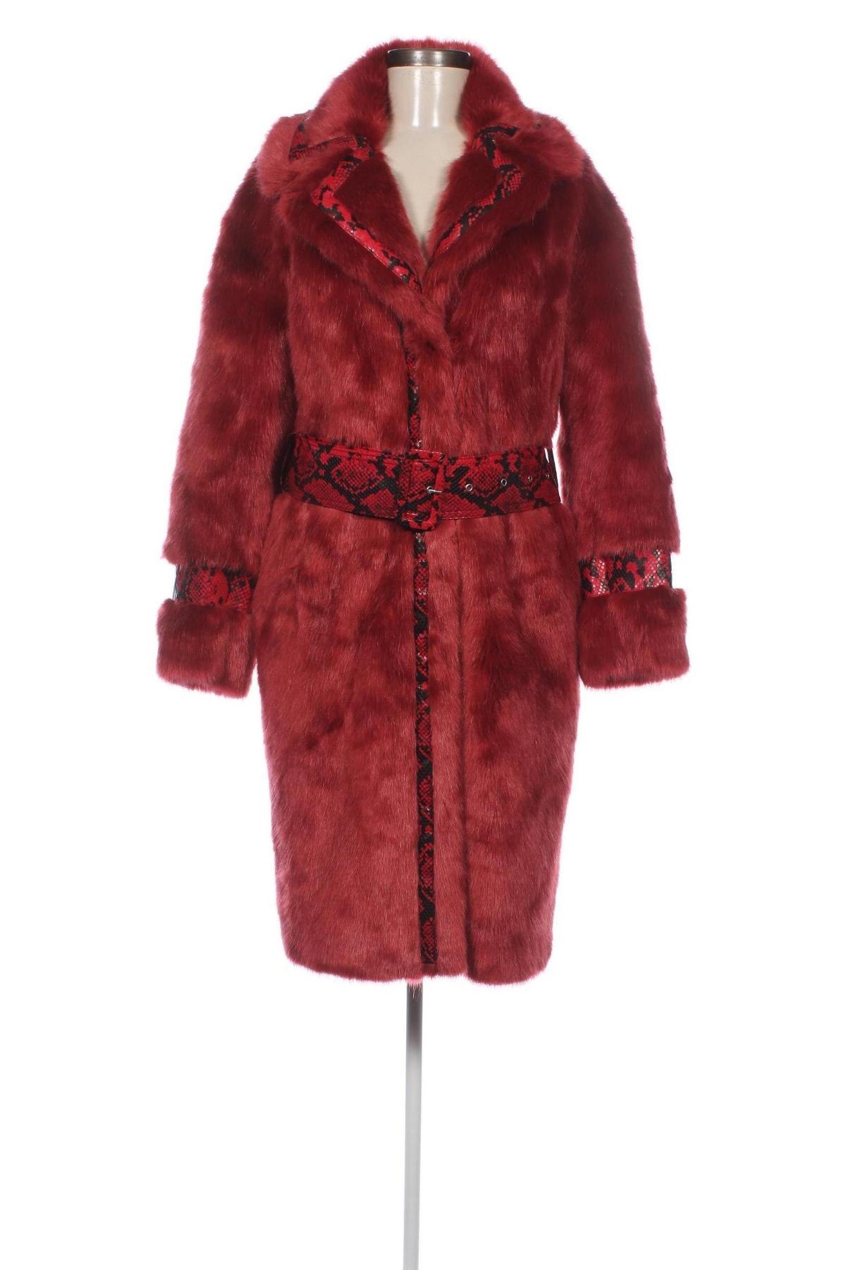 Дамско палто Guess, Размер M, Цвят Червен, Цена 399,50 лв.