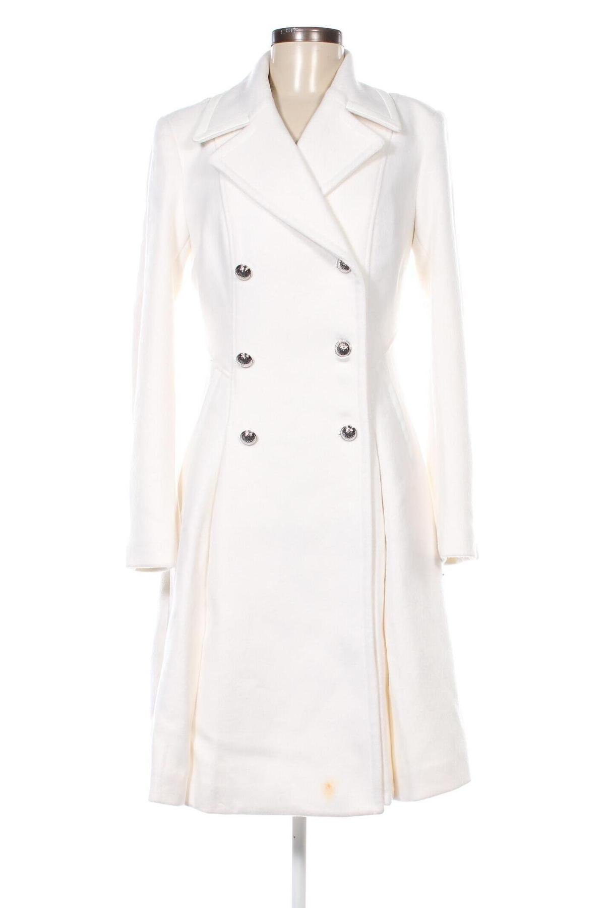 Дамско палто Guess, Размер S, Цвят Бял, Цена 549,00 лв.