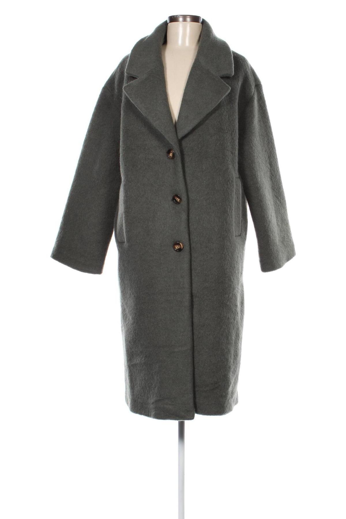 Γυναικείο παλτό Guido Maria Kretschmer for About You, Μέγεθος S, Χρώμα Πράσινο, Τιμή 102,71 €