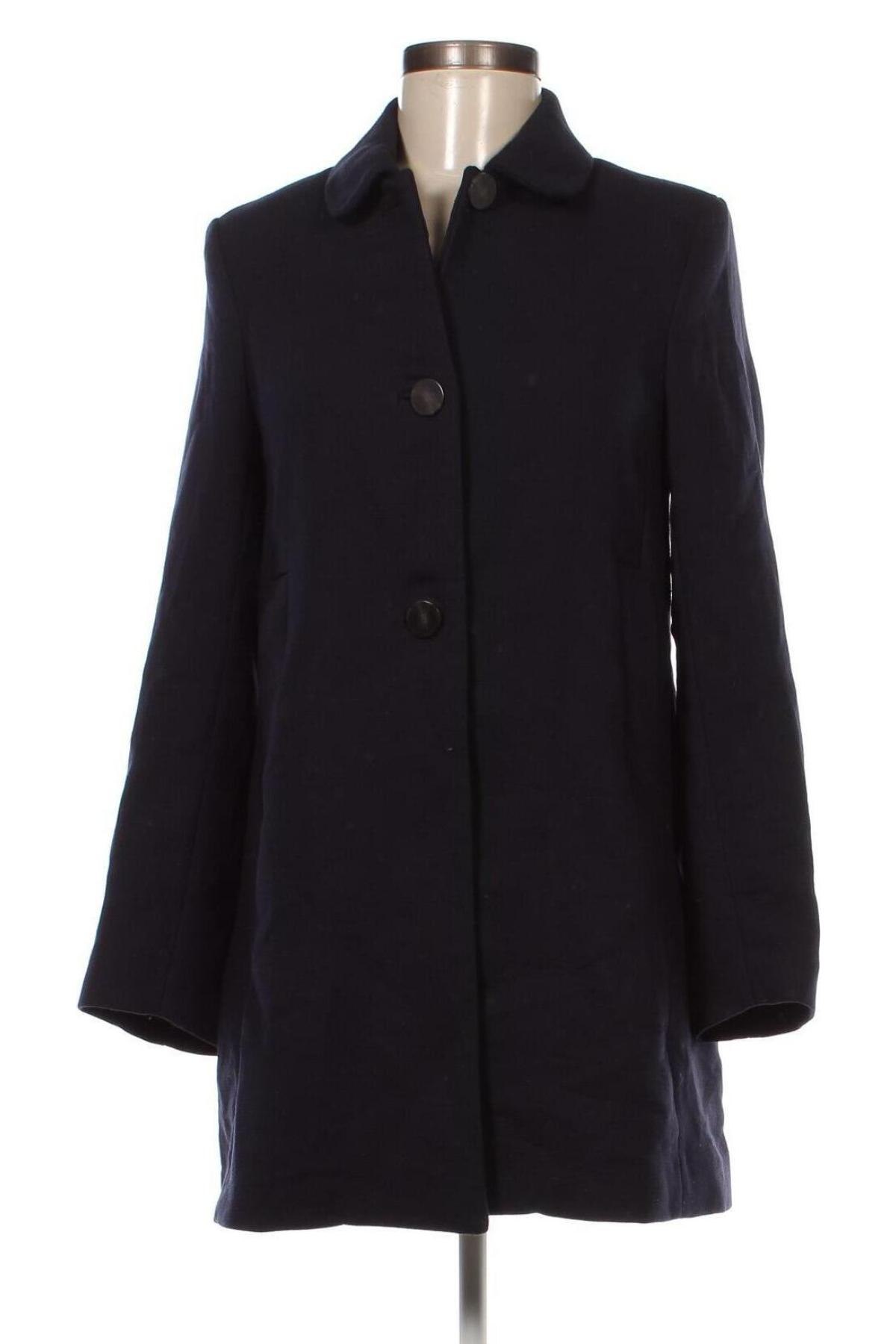 Dámský kabát  H&M, Velikost S, Barva Modrá, Cena  459,00 Kč
