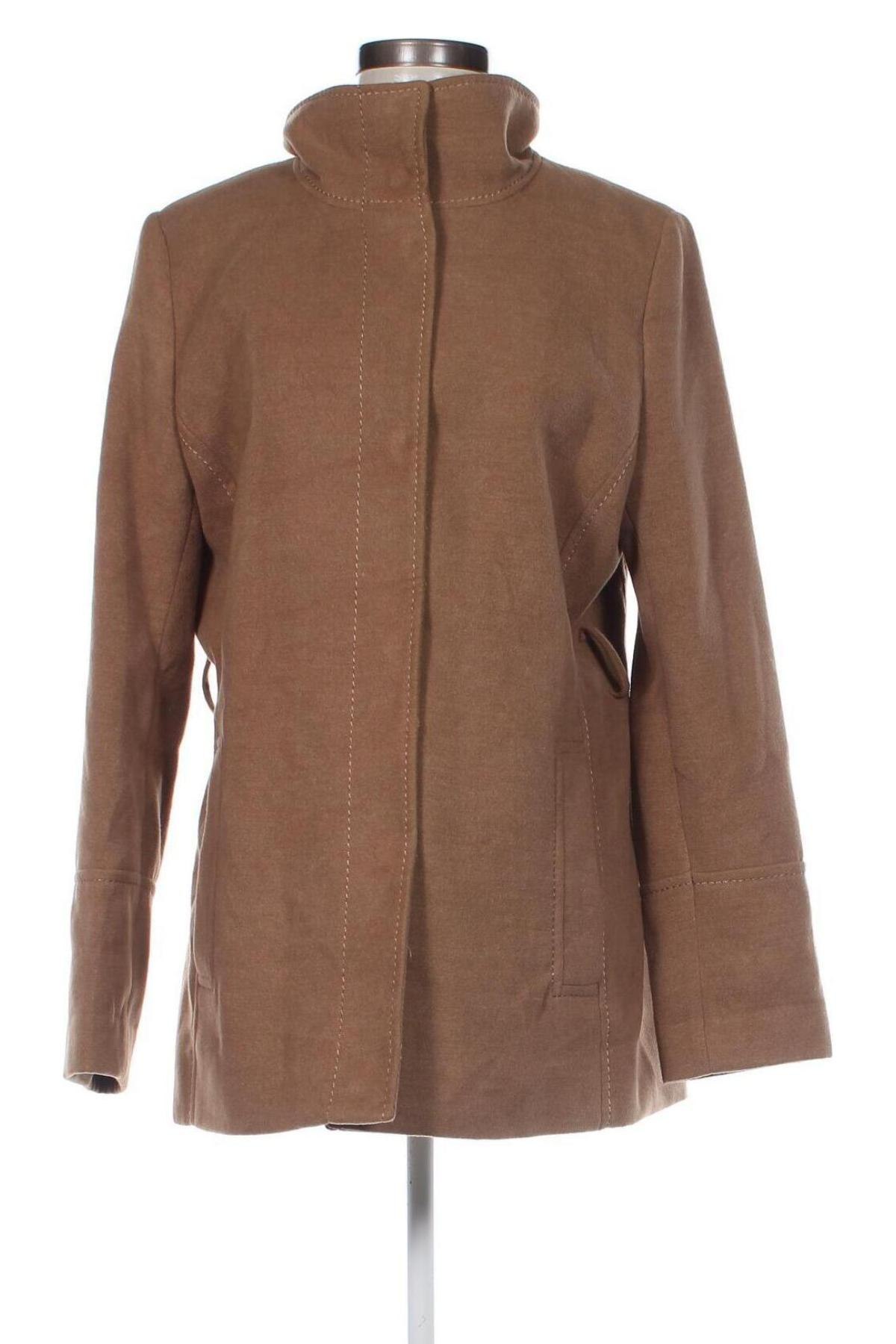 Γυναικείο παλτό H&M, Μέγεθος XL, Χρώμα  Μπέζ, Τιμή 18,53 €