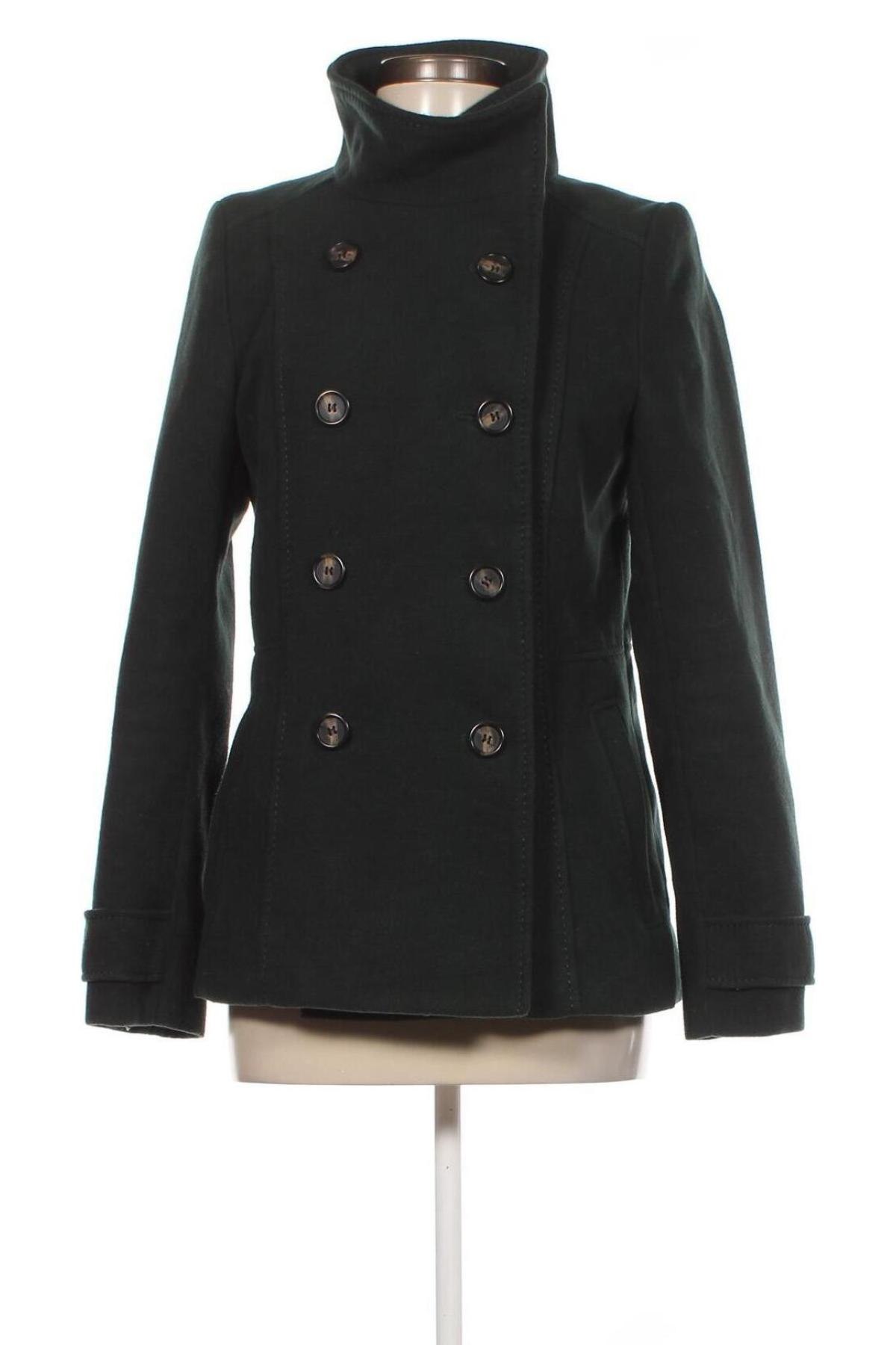 Γυναικείο παλτό H&M, Μέγεθος M, Χρώμα Πράσινο, Τιμή 27,80 €