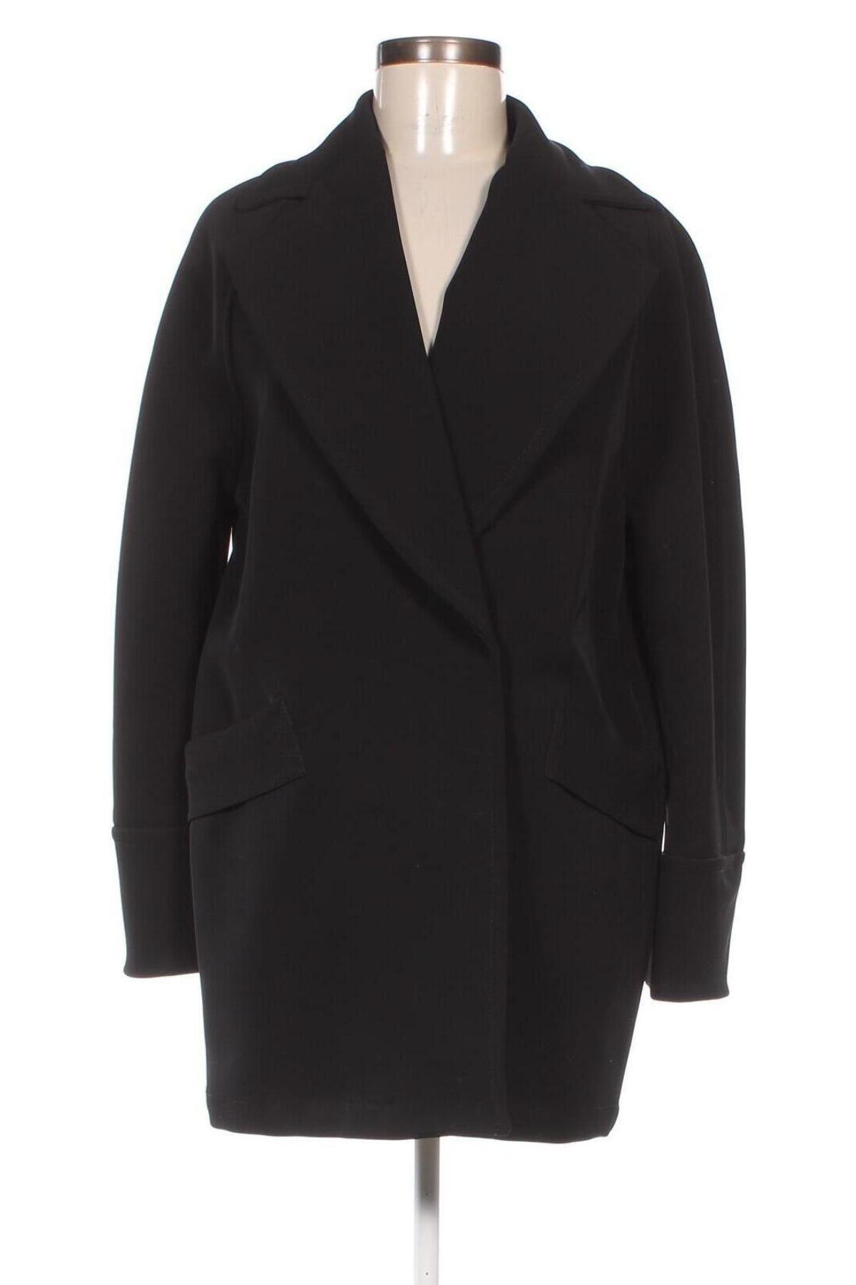 Γυναικείο παλτό H&M, Μέγεθος S, Χρώμα Μαύρο, Τιμή 20,46 €