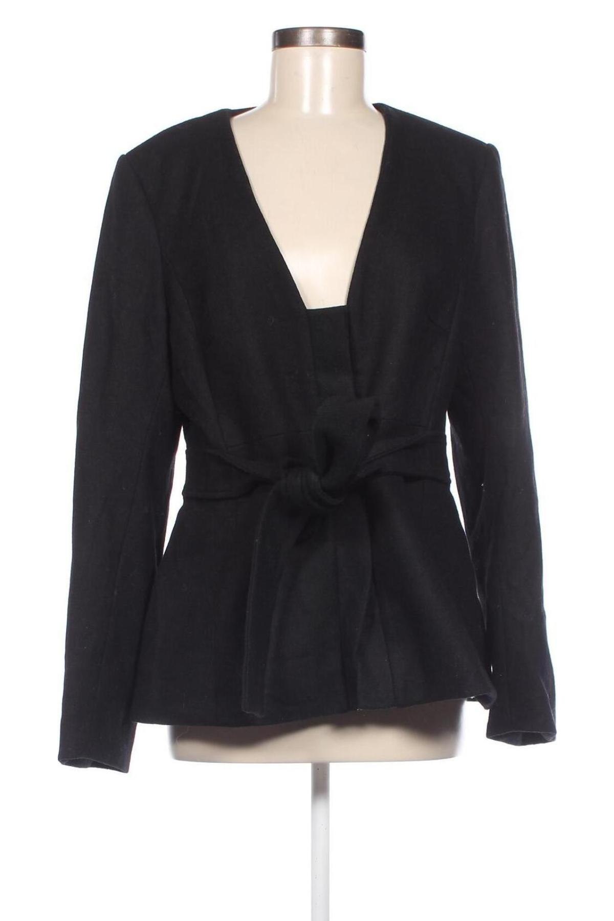 Dámský kabát  H&M, Velikost XL, Barva Černá, Cena  870,00 Kč