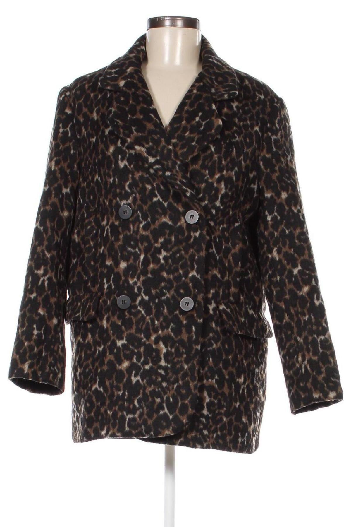 Γυναικείο παλτό H&M, Μέγεθος M, Χρώμα Πολύχρωμο, Τιμή 35,74 €