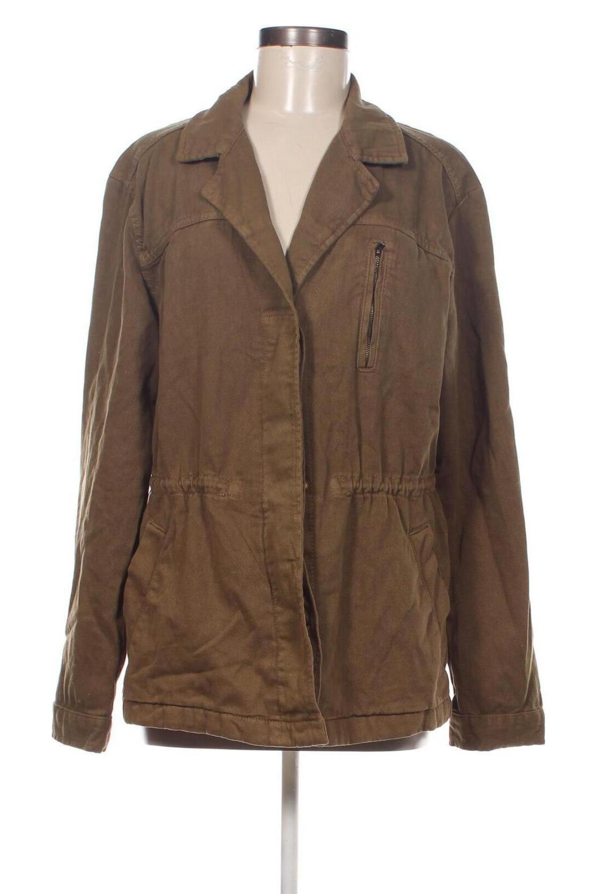 Γυναικείο παλτό H&M L.O.G.G., Μέγεθος M, Χρώμα Πράσινο, Τιμή 5,94 €