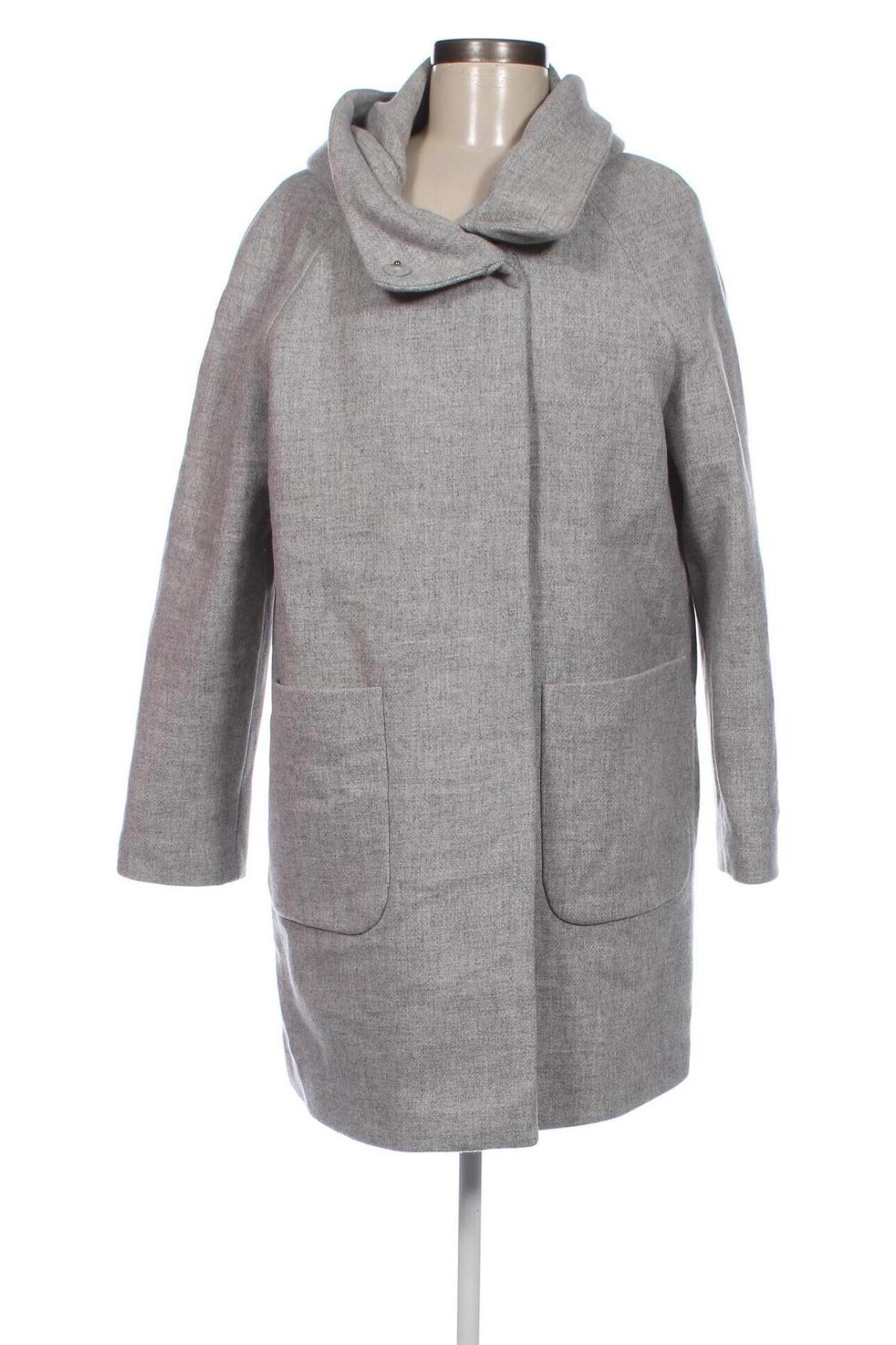 Γυναικείο παλτό Hallhuber, Μέγεθος M, Χρώμα Γκρί, Τιμή 16,58 €
