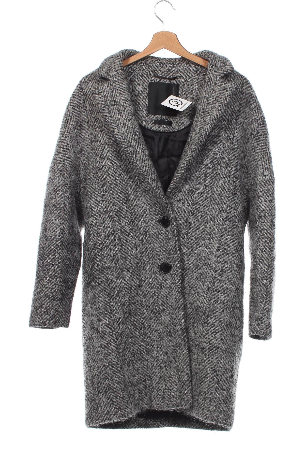 Дамско палто In Wear, Размер XS, Цвят Сив, Цена 86,43 лв.