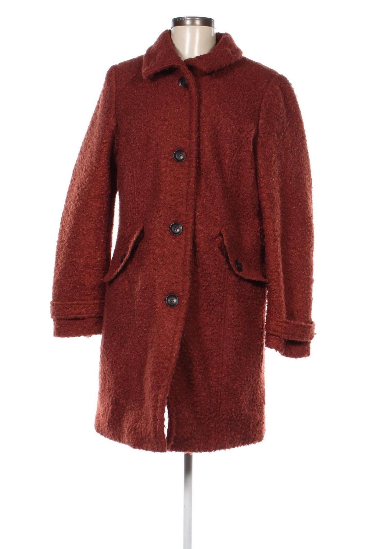 Γυναικείο παλτό Jean Pascale, Μέγεθος L, Χρώμα Καφέ, Τιμή 18,53 €