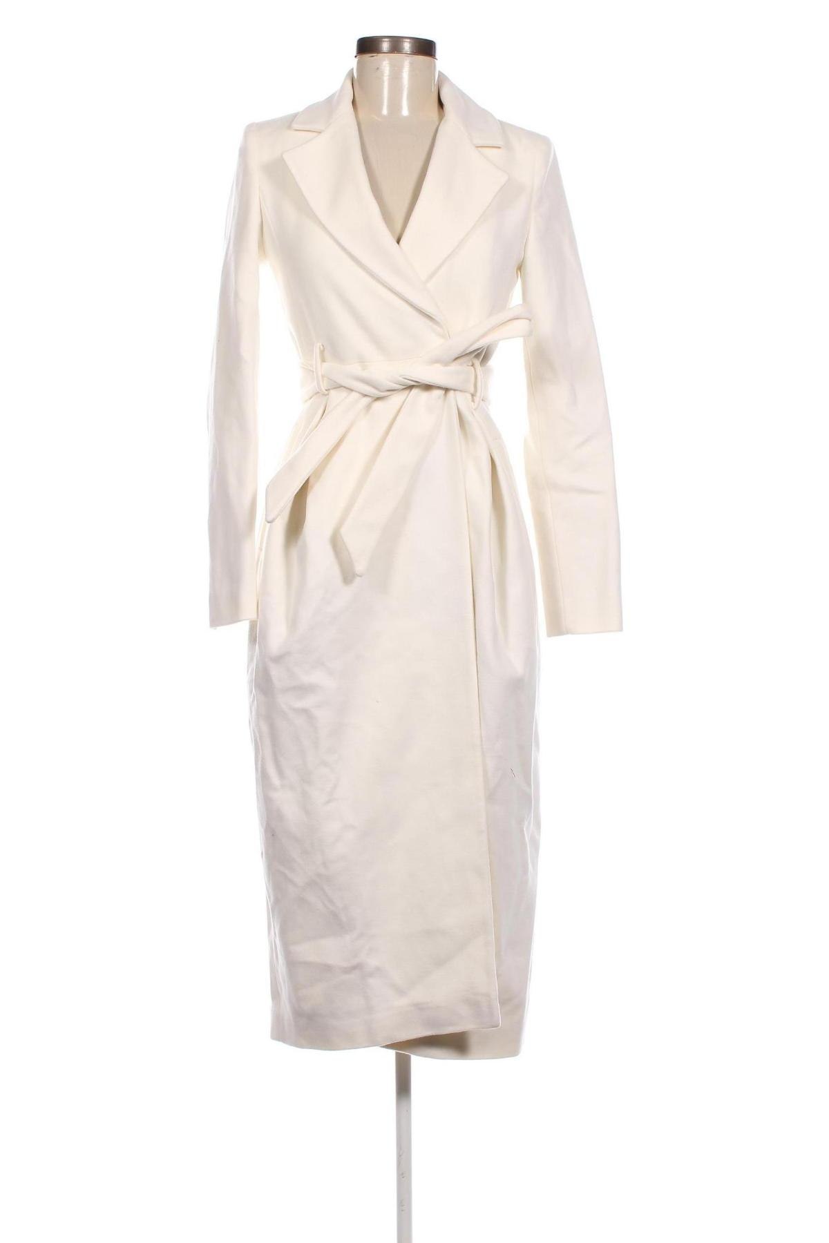Γυναικείο παλτό Karen Millen, Μέγεθος XS, Χρώμα Εκρού, Τιμή 217,42 €