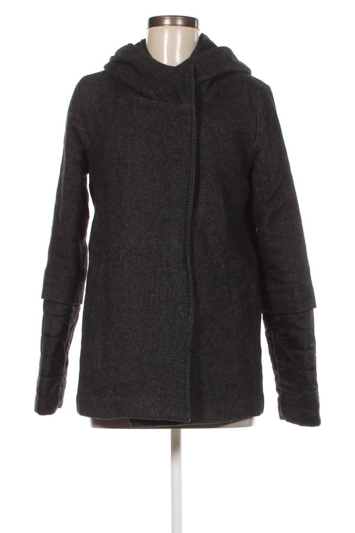 Дамско палто Laura Torelli, Размер S, Цвят Черен, Цена 51,36 лв.