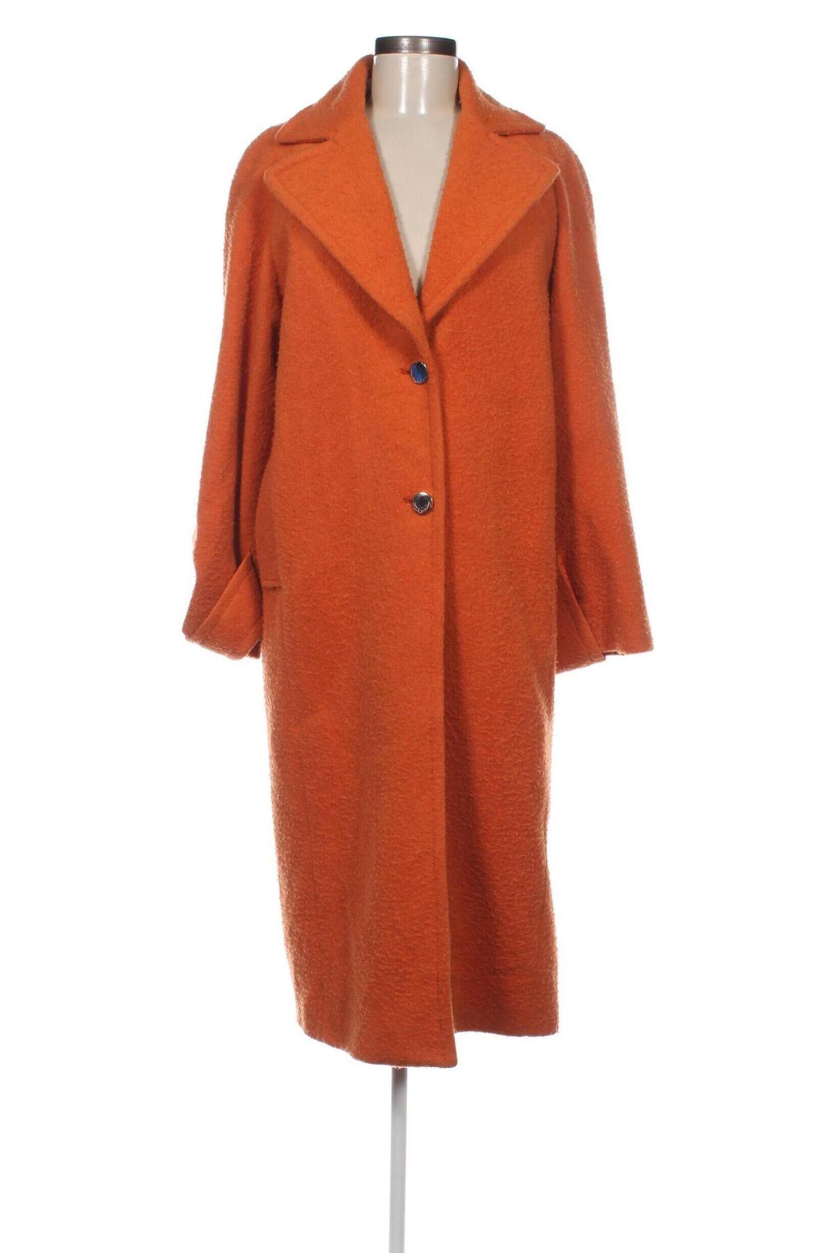 Γυναικείο παλτό Liu Jo, Μέγεθος M, Χρώμα Πορτοκαλί, Τιμή 119,38 €