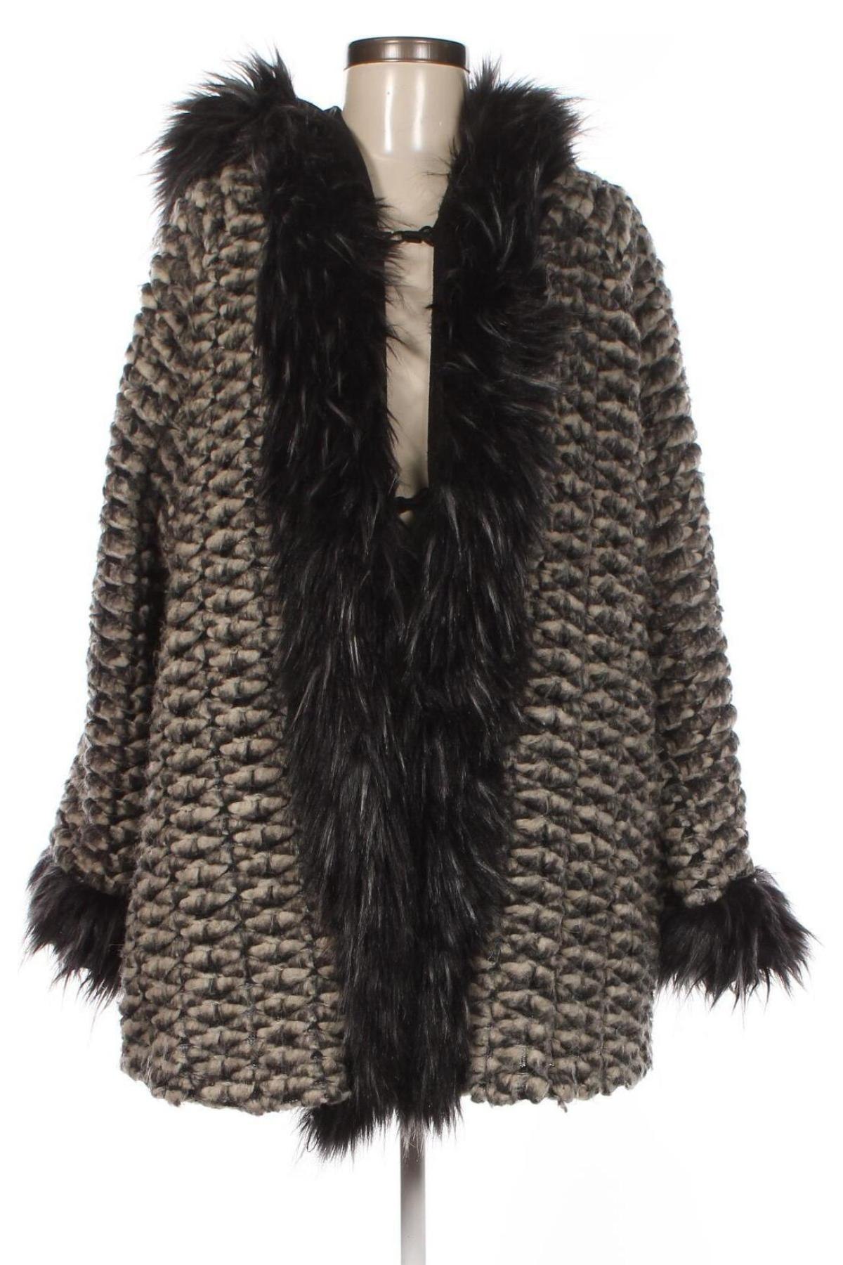 Γυναικείο παλτό Made In Italy, Μέγεθος M, Χρώμα Πολύχρωμο, Τιμή 18,53 €