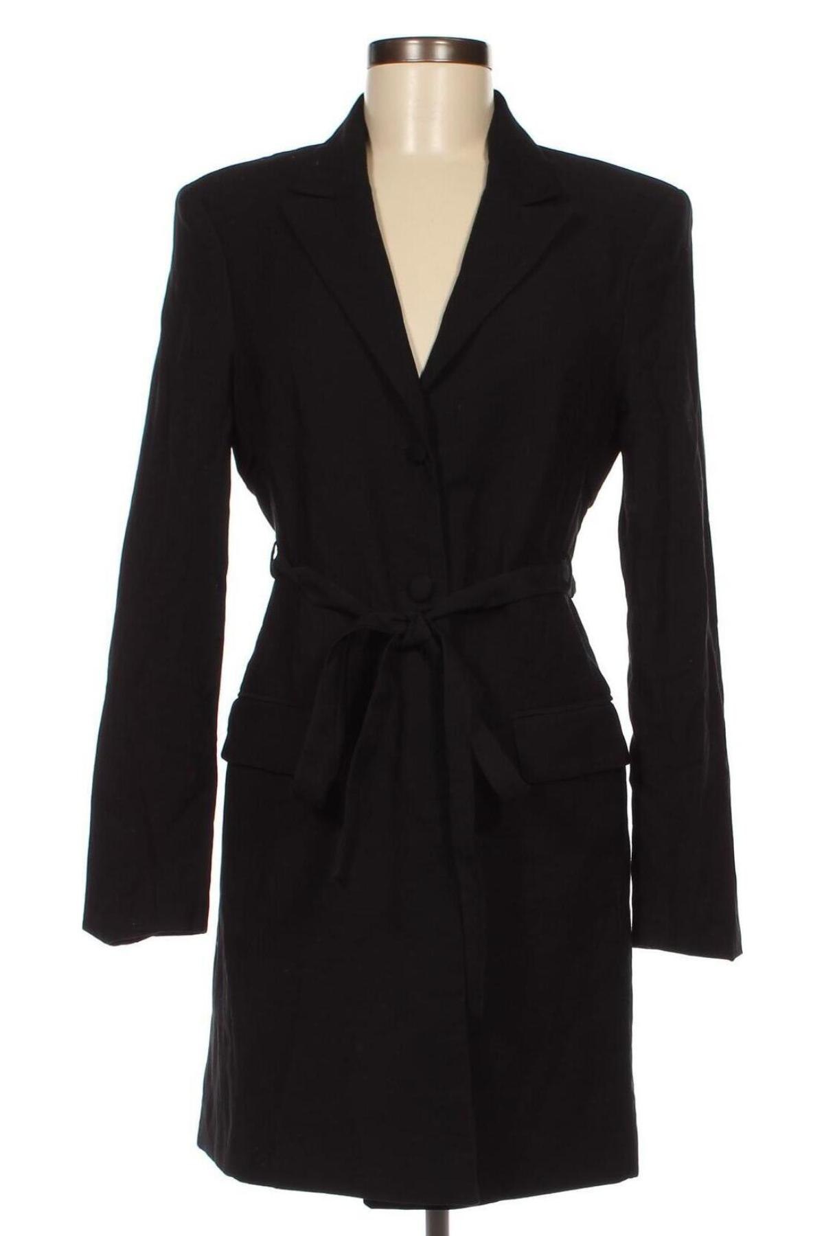 Γυναικείο παλτό Mango, Μέγεθος M, Χρώμα Μαύρο, Τιμή 73,71 €
