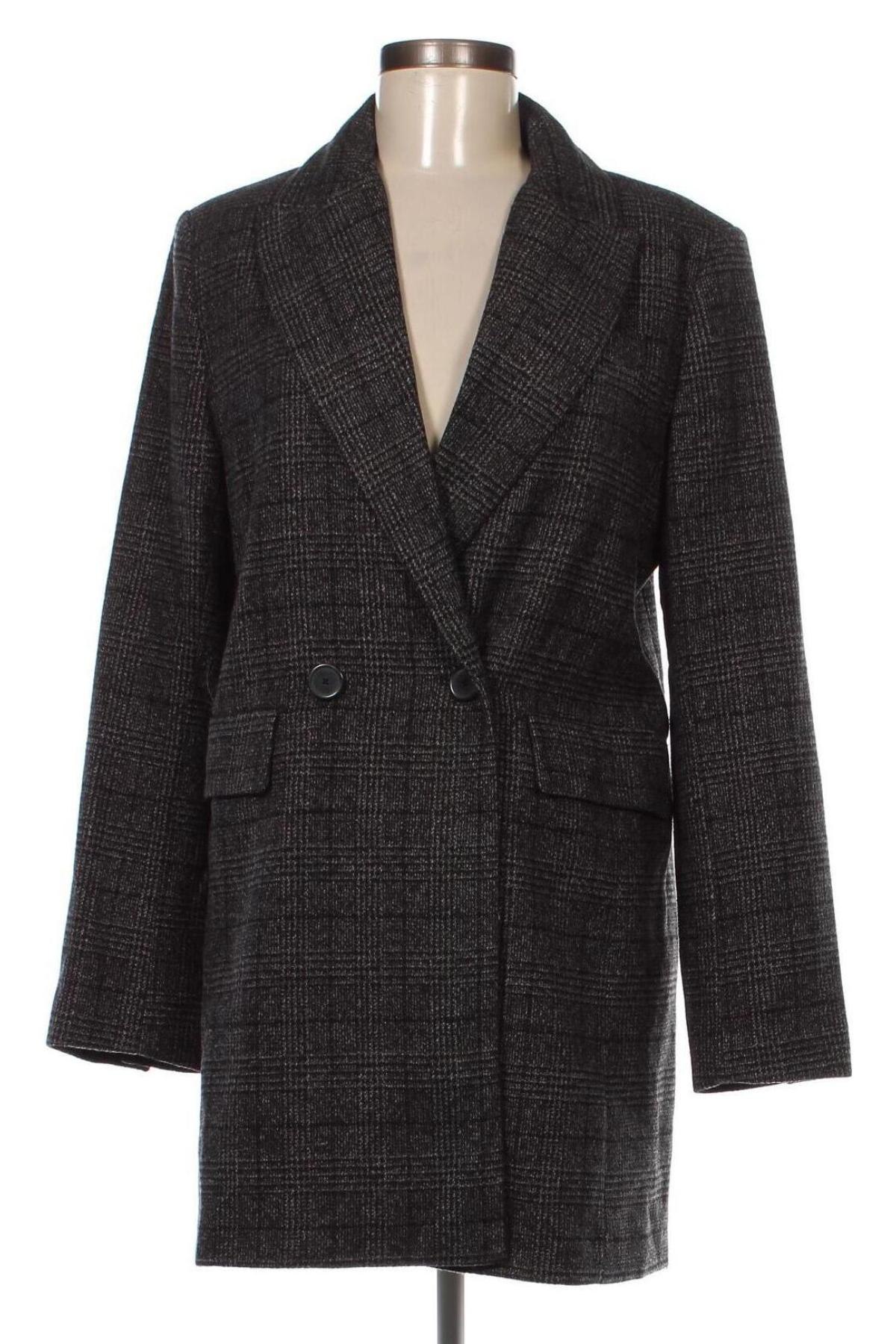 Дамско палто Mango, Размер M, Цвят Черен, Цена 55,62 лв.