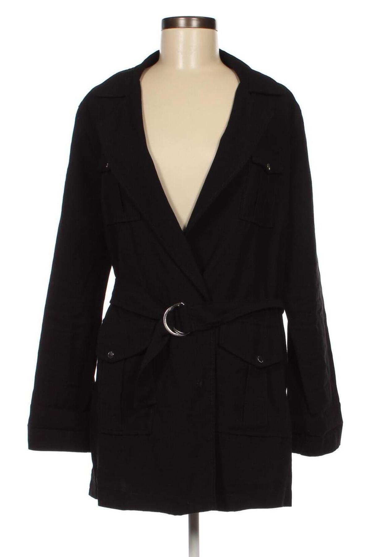 Dámský kabát  New Look, Velikost XL, Barva Černá, Cena  486,00 Kč