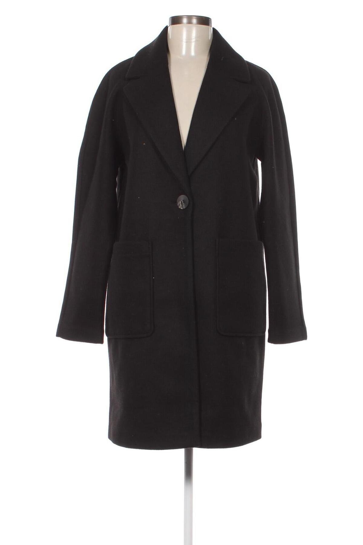 Γυναικείο παλτό ONLY, Μέγεθος S, Χρώμα Μαύρο, Τιμή 34,52 €