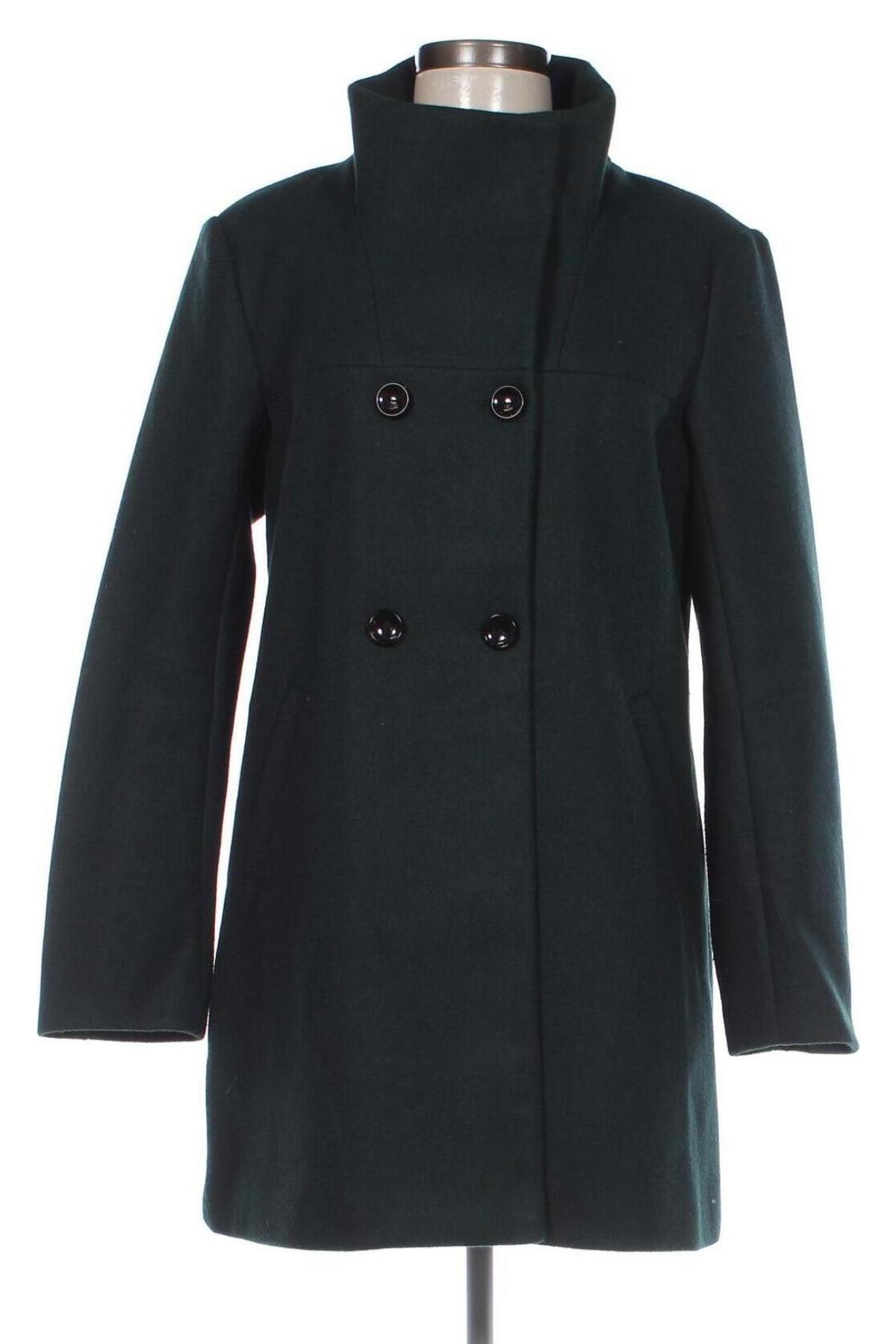 Γυναικείο παλτό ONLY, Μέγεθος L, Χρώμα Πράσινο, Τιμή 26,85 €