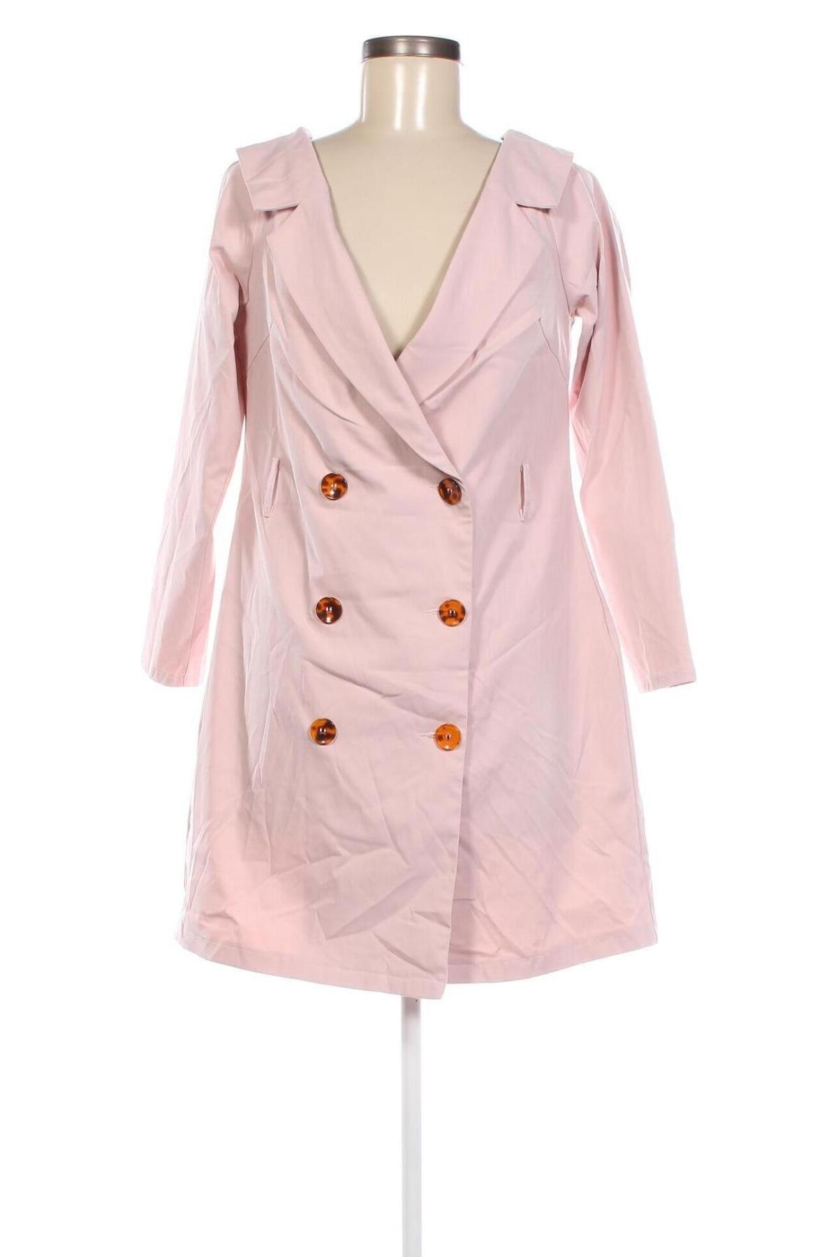 Дамско палто Pretty Little Thing, Размер L, Цвят Розов, Цена 28,80 лв.