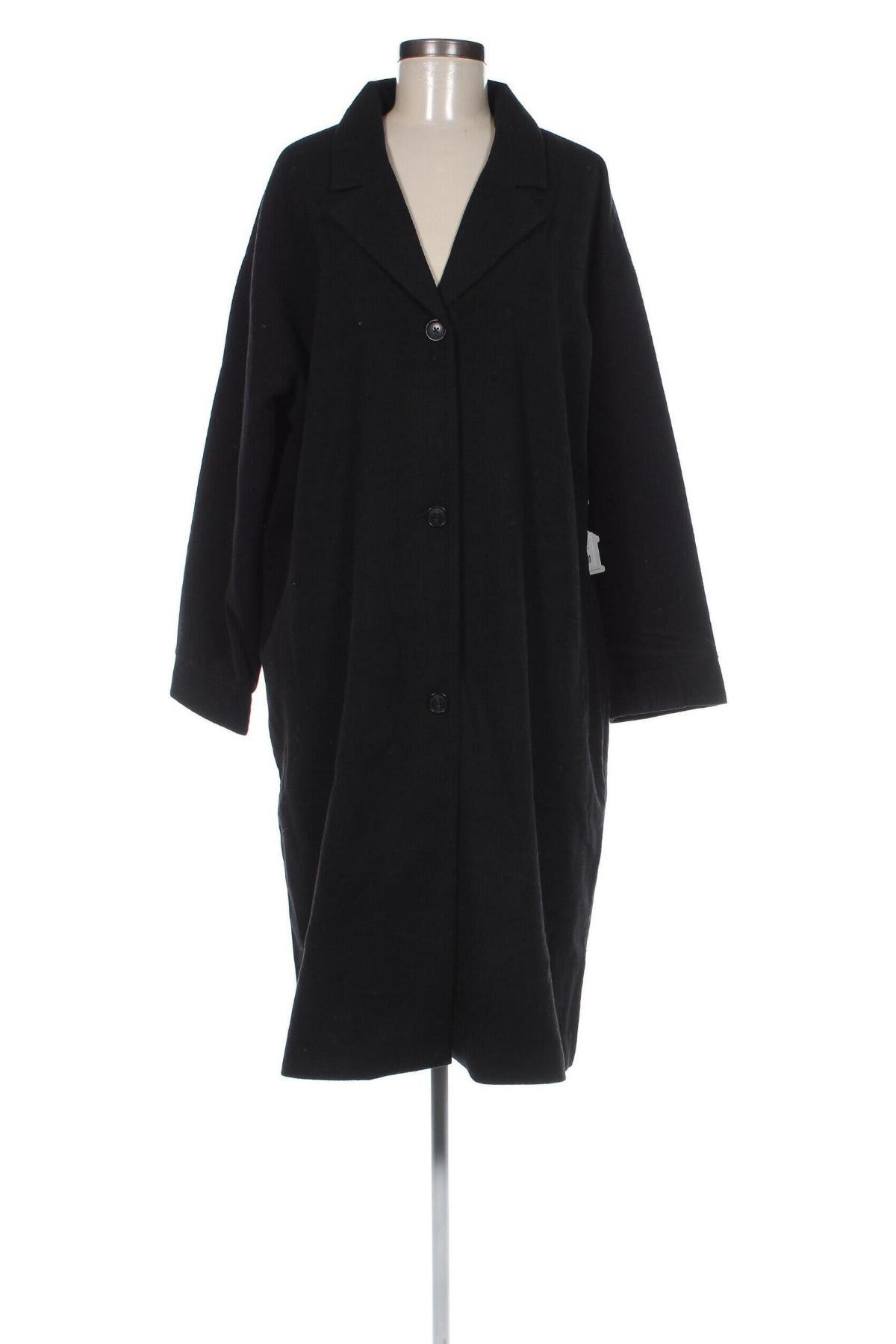 Дамско палто RVCA, Размер L, Цвят Черен, Цена 111,60 лв.