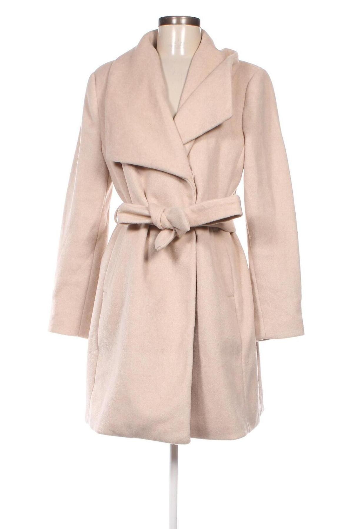 Γυναικείο παλτό Reserved, Μέγεθος L, Χρώμα  Μπέζ, Τιμή 37,77 €