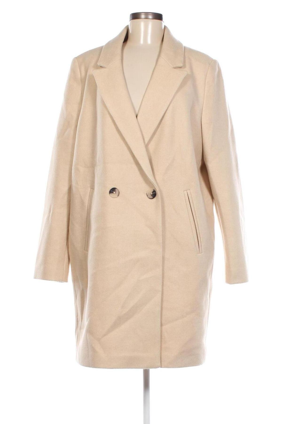 Dámsky kabát  Reserved, Veľkosť XL, Farba Béžová, Cena  60,67 €