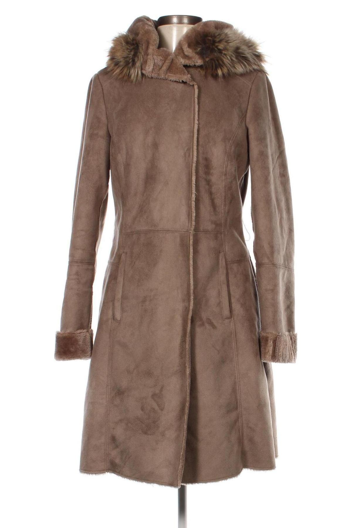 Palton de femei Rino & Pelle, Mărime M, Culoare Maro, Preț 150,89 Lei