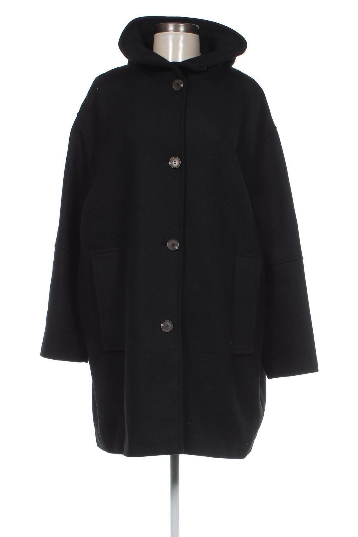 Γυναικείο παλτό S.Oliver, Μέγεθος XL, Χρώμα Μαύρο, Τιμή 70,08 €