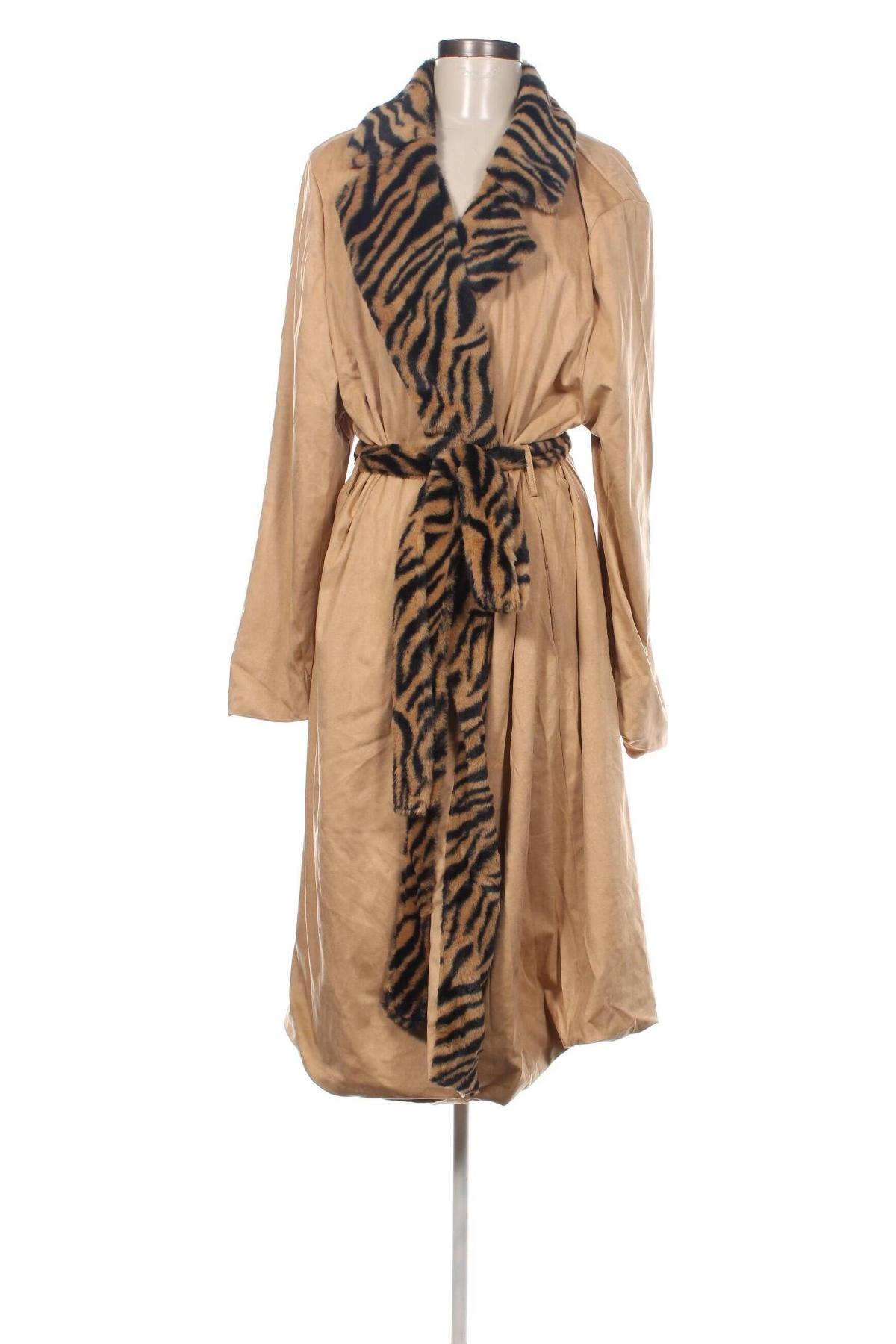 Γυναικείο παλτό SHEIN, Μέγεθος 4XL, Χρώμα Πολύχρωμο, Τιμή 23,17 €